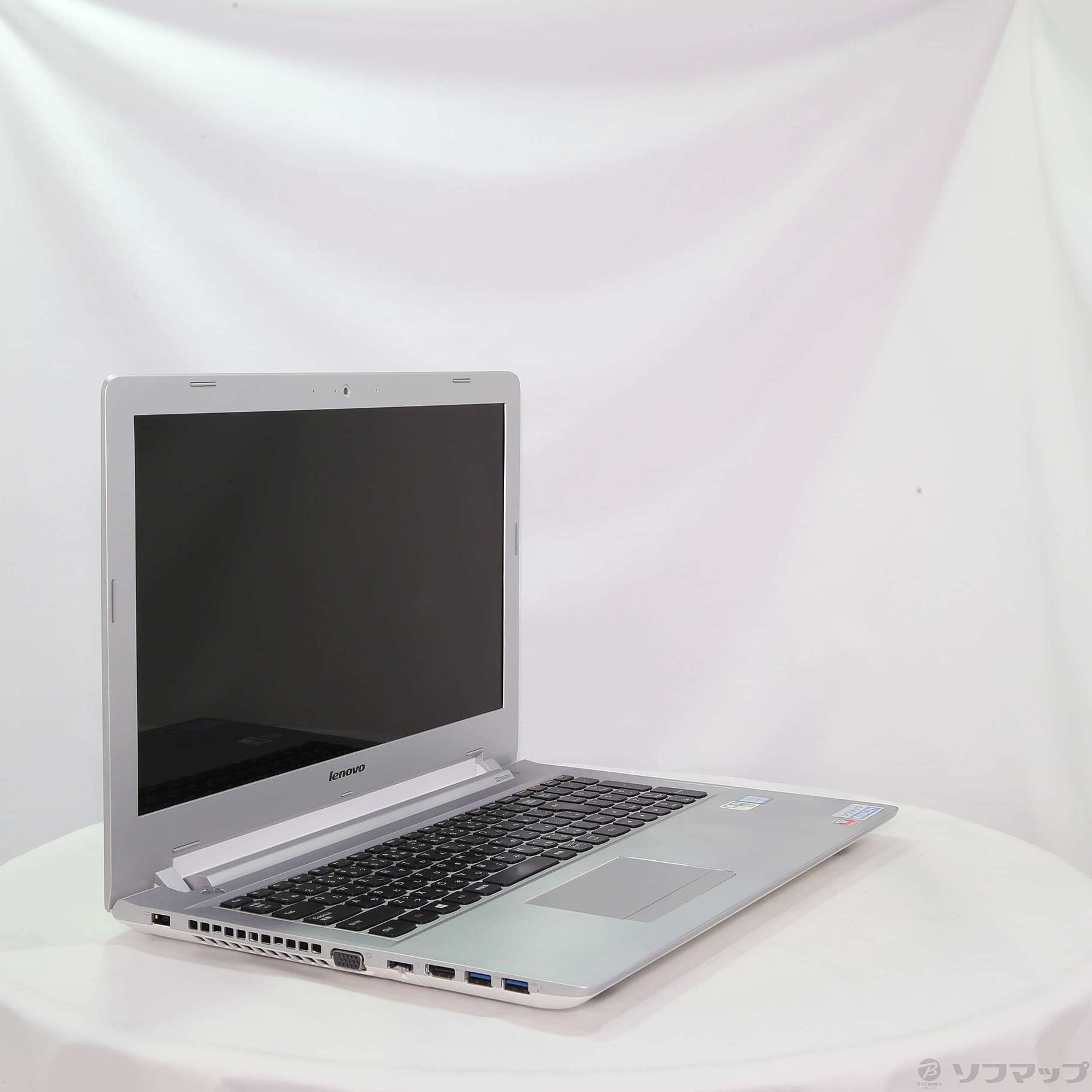 中古品〕 格安安心パソコン ideapad 500 80NT00P7JP チョークホワイト