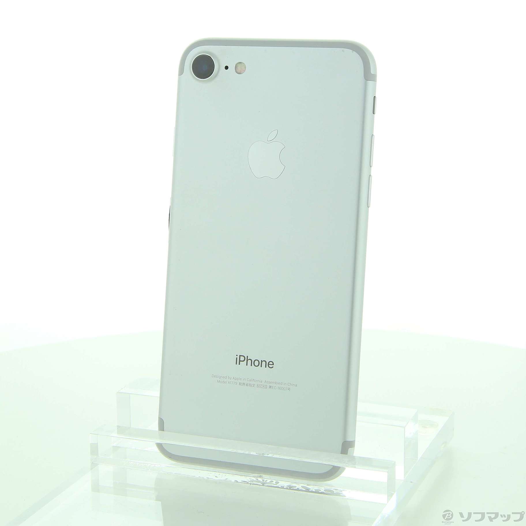 中古】セール対象品 iPhone7 32GB シルバー MNCF2J／A SIMフリー ◇04