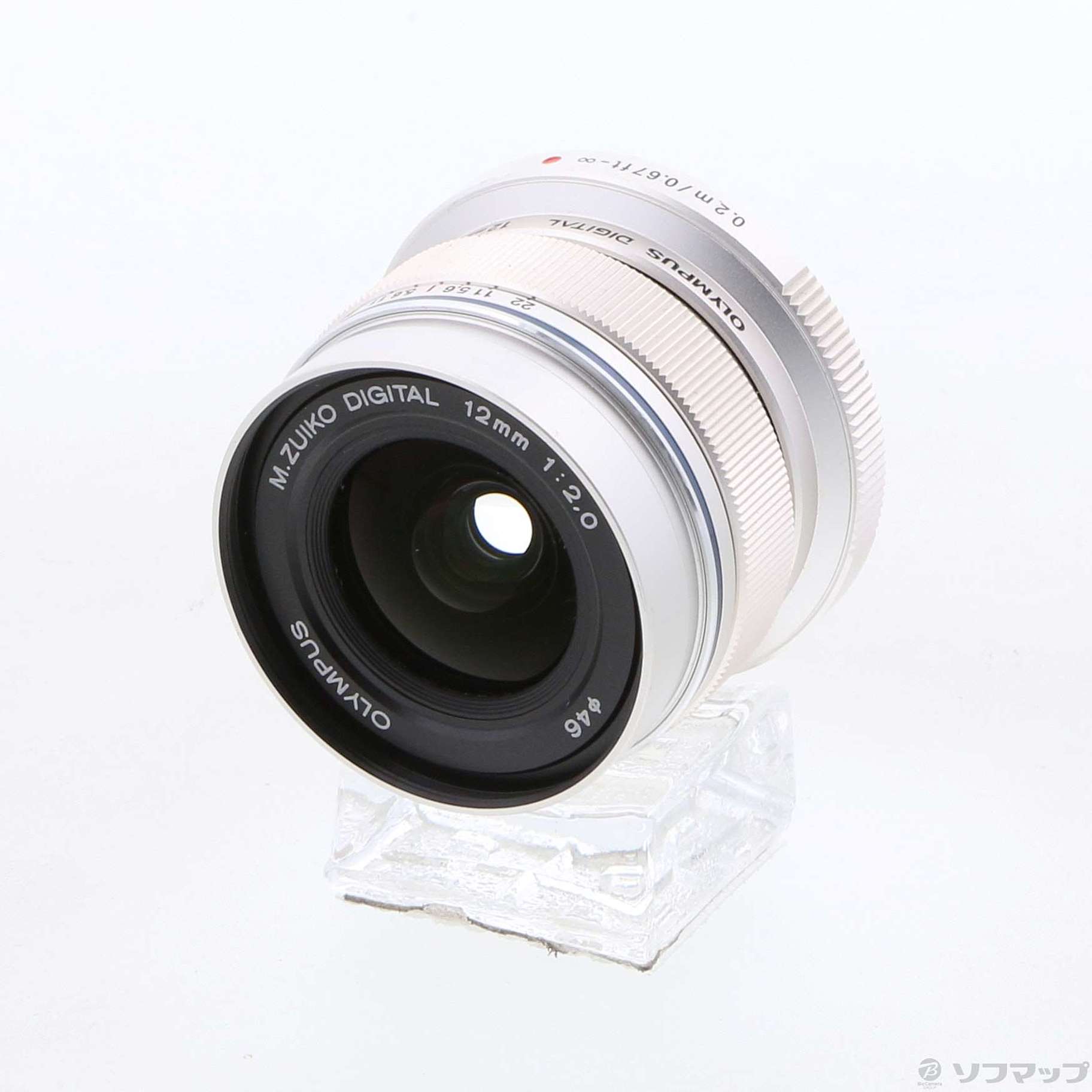 中古】M.ZUIKO DIGITAL ED 12mm F2.0 (レンズ／シルバー