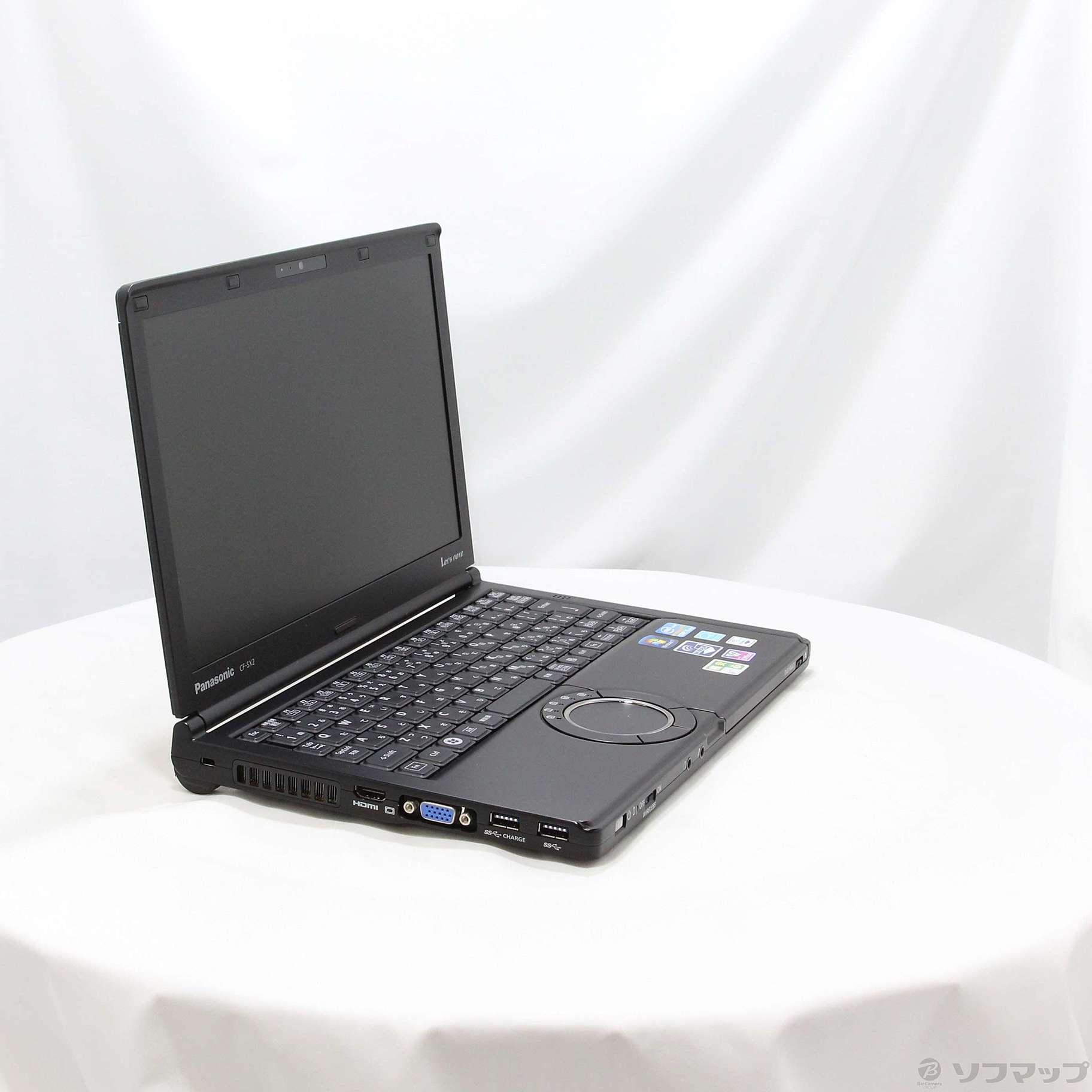 中古】格安安心パソコン Lets note SX2 CF-SX2JEQDR ブラック