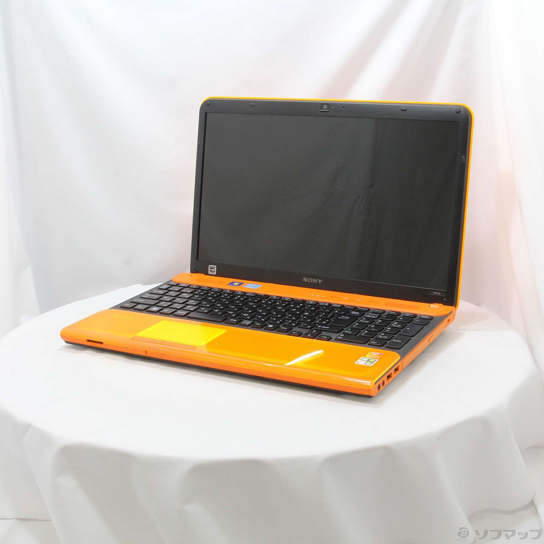 中古】格安安心パソコン VAIO C VPCCB28FJ／D オレンジ [2133039131280