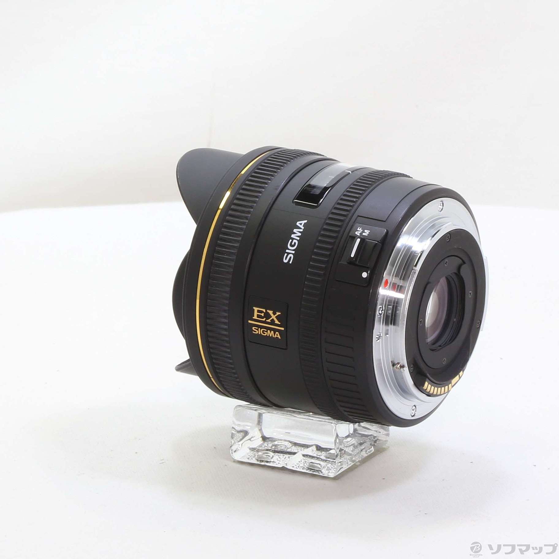 【中古】SIGMA 10mm F2.8 EX DC FISHEYE HSM (Canon用