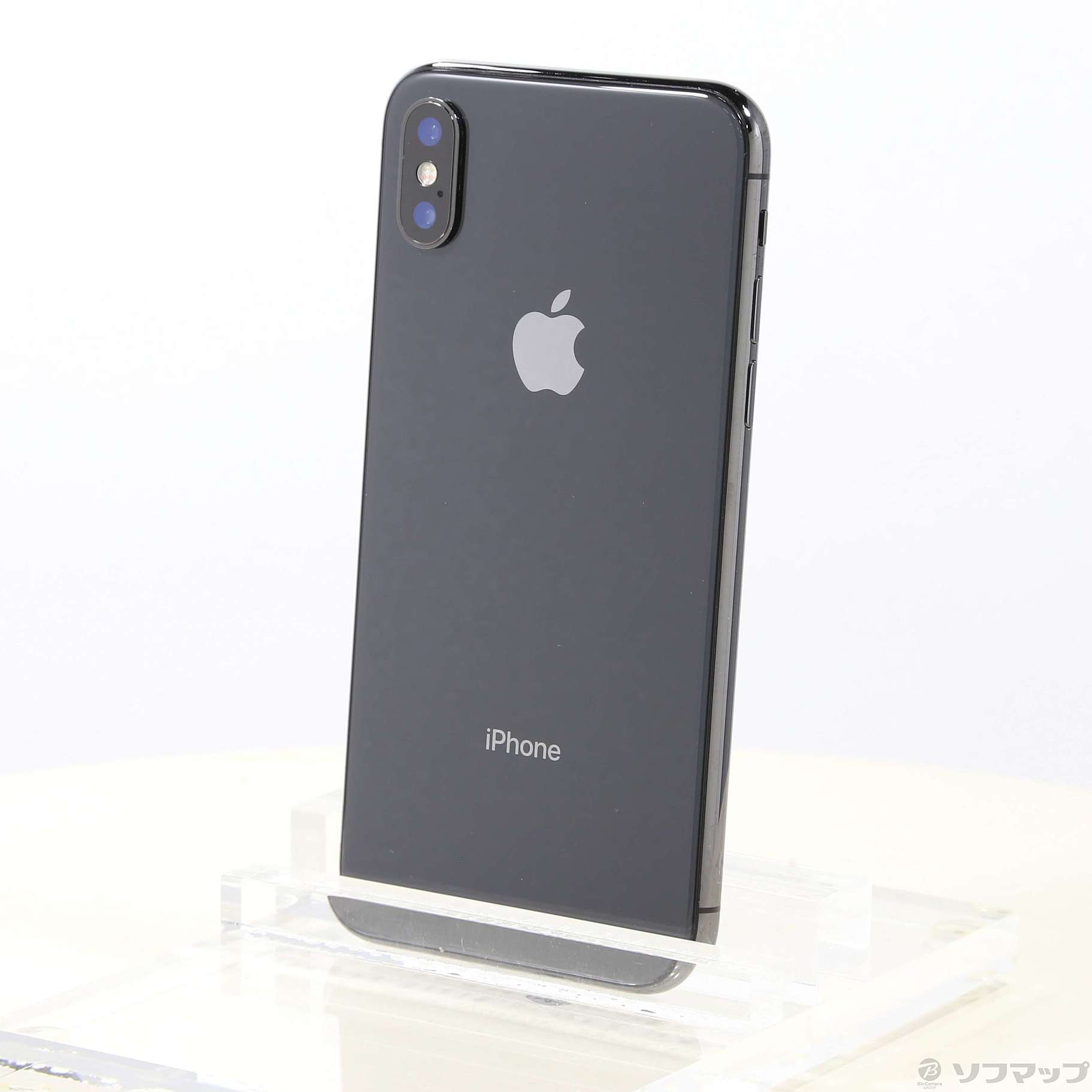 中古】iPhoneX 64GB スペースグレイ MQAX2J／A SIMフリー