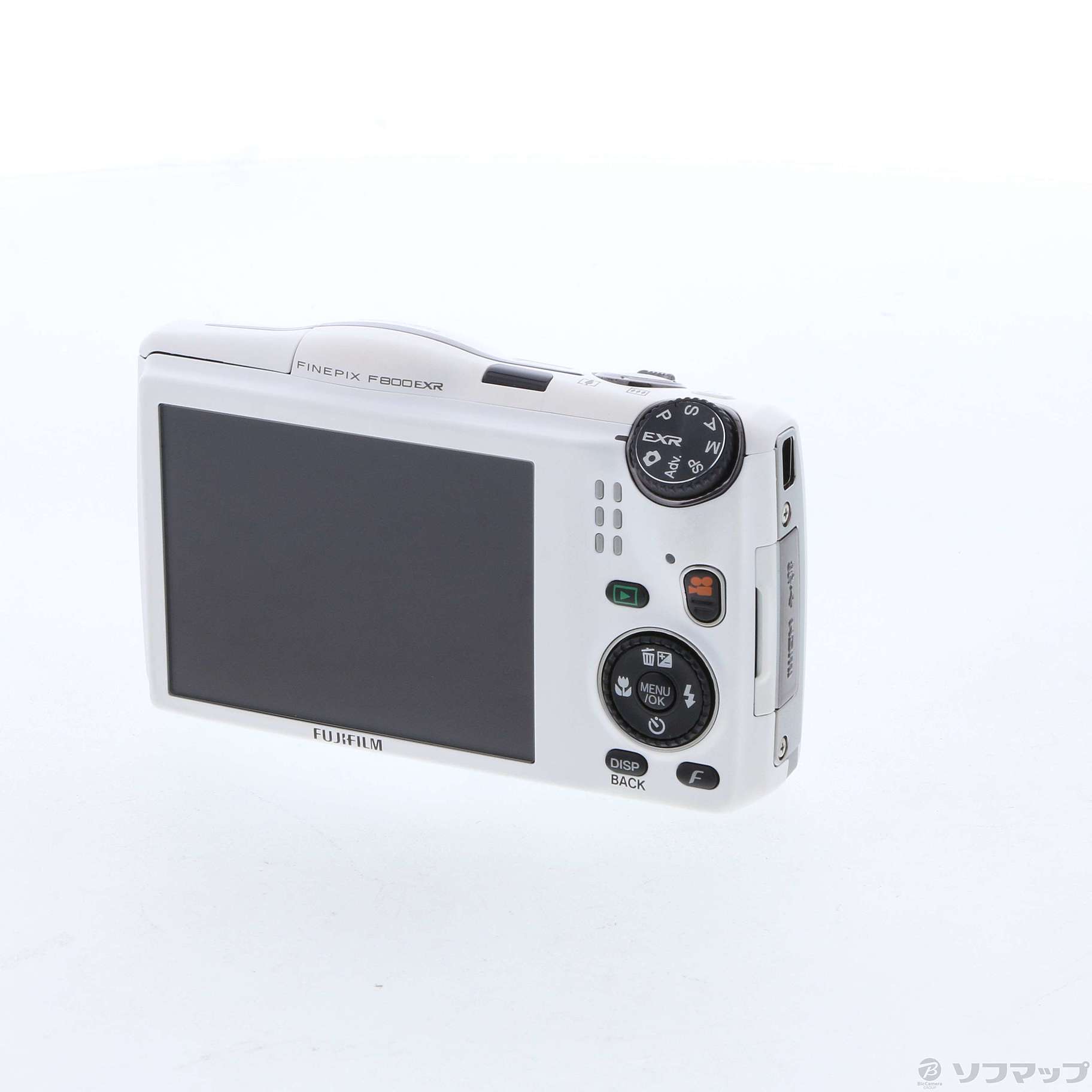 固定式FUJIFILM デジタルカメラ FinePix F800EXR ホワイト 良品