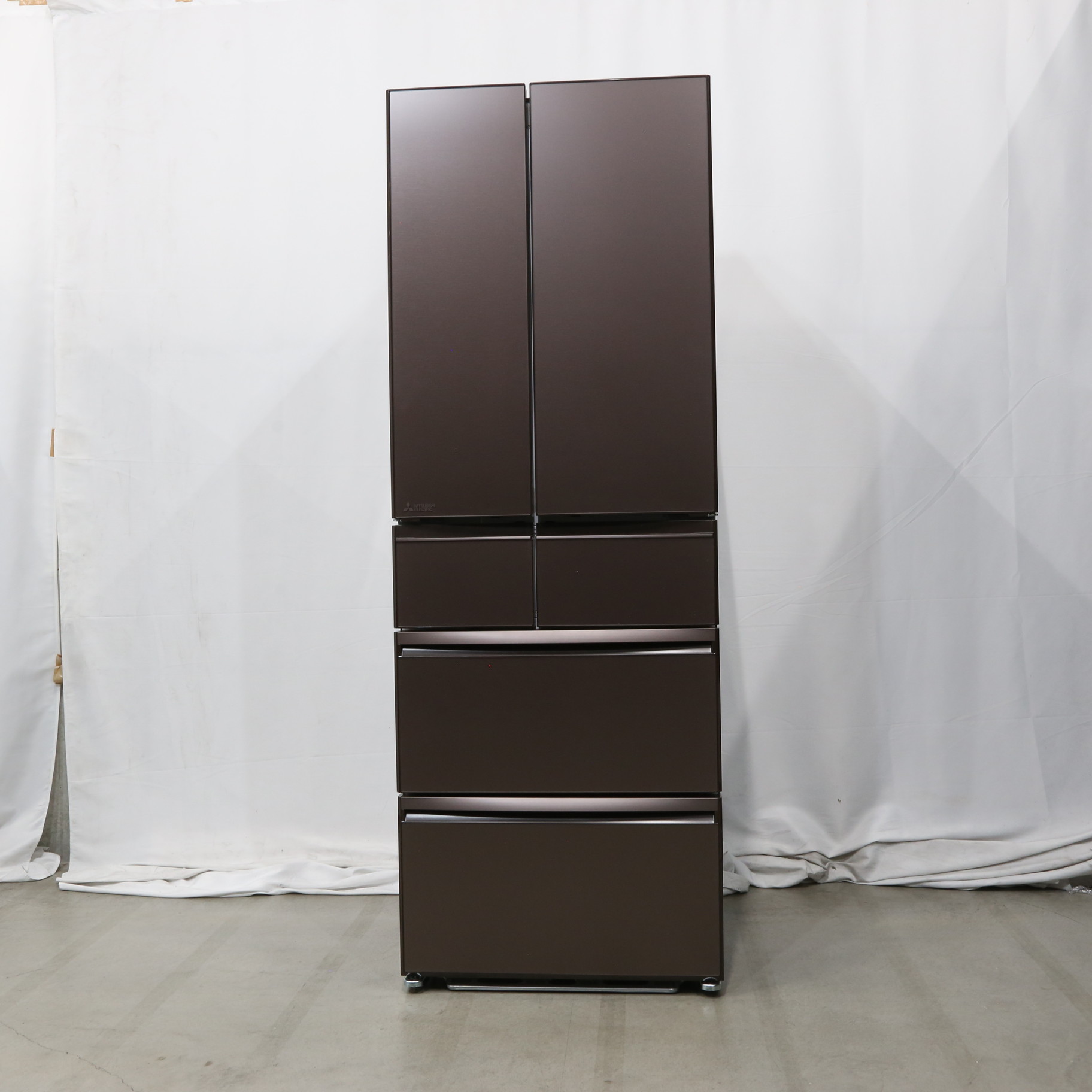 中古】〔展示品〕 冷蔵庫 置けるスマート大容量 WXDシリーズ フロスト