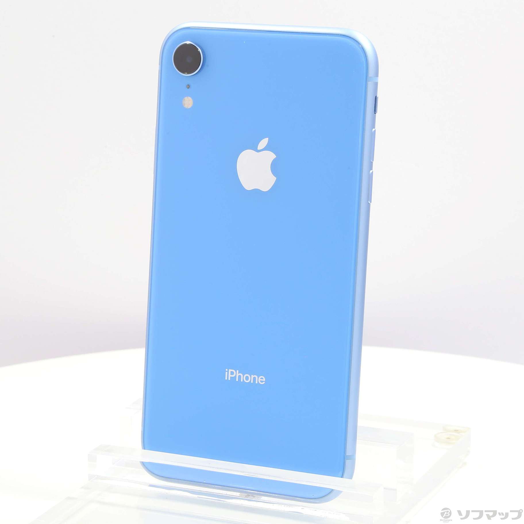 スーパーセール 50％（福袋 中古】iPhoneXR 256GB ブルー NT112J／A SIMフリー ◇04/08(金 スマートフォン本体