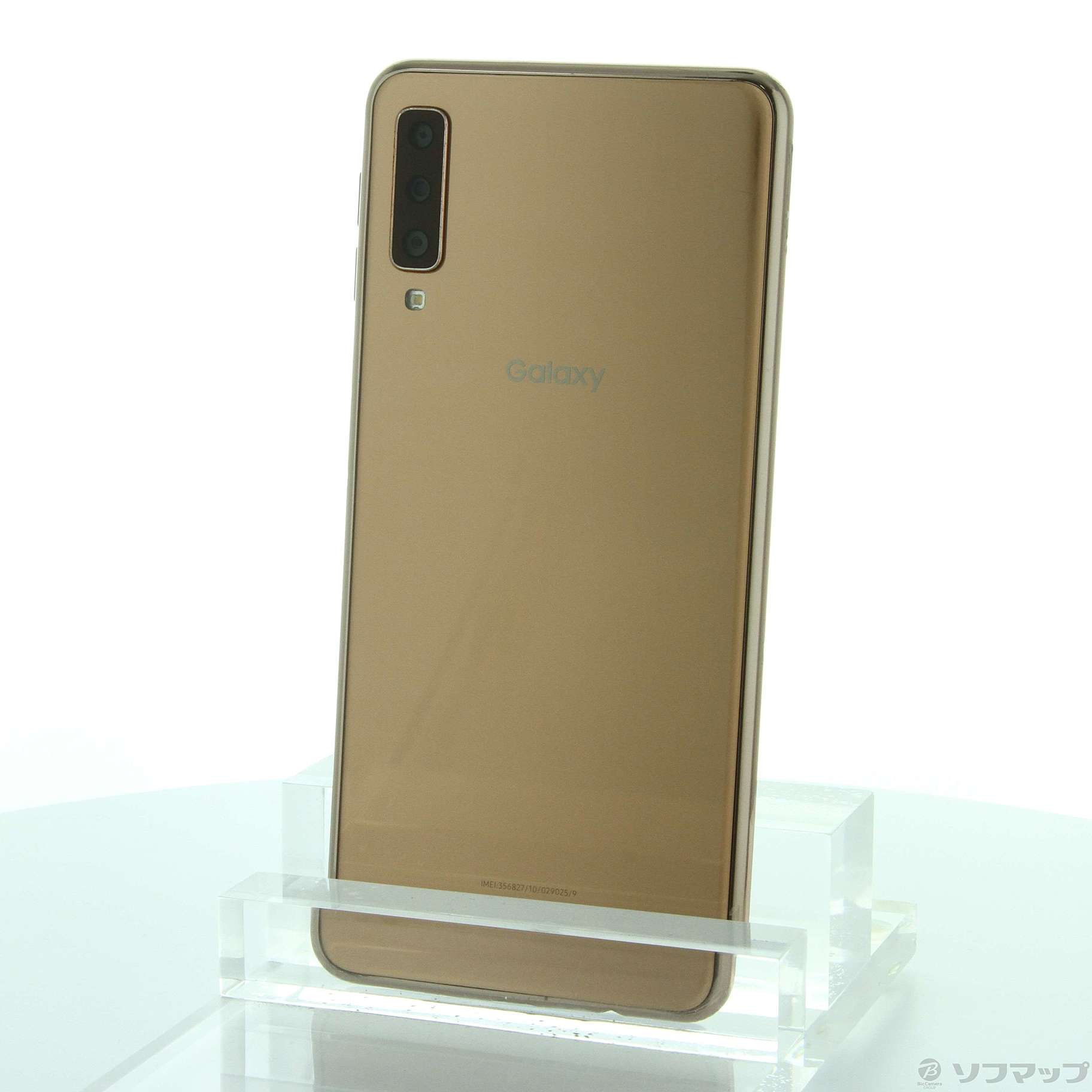 中古】GALAXY A7 64GB ゴールド SM-A750C SIMフリー [2133039149803