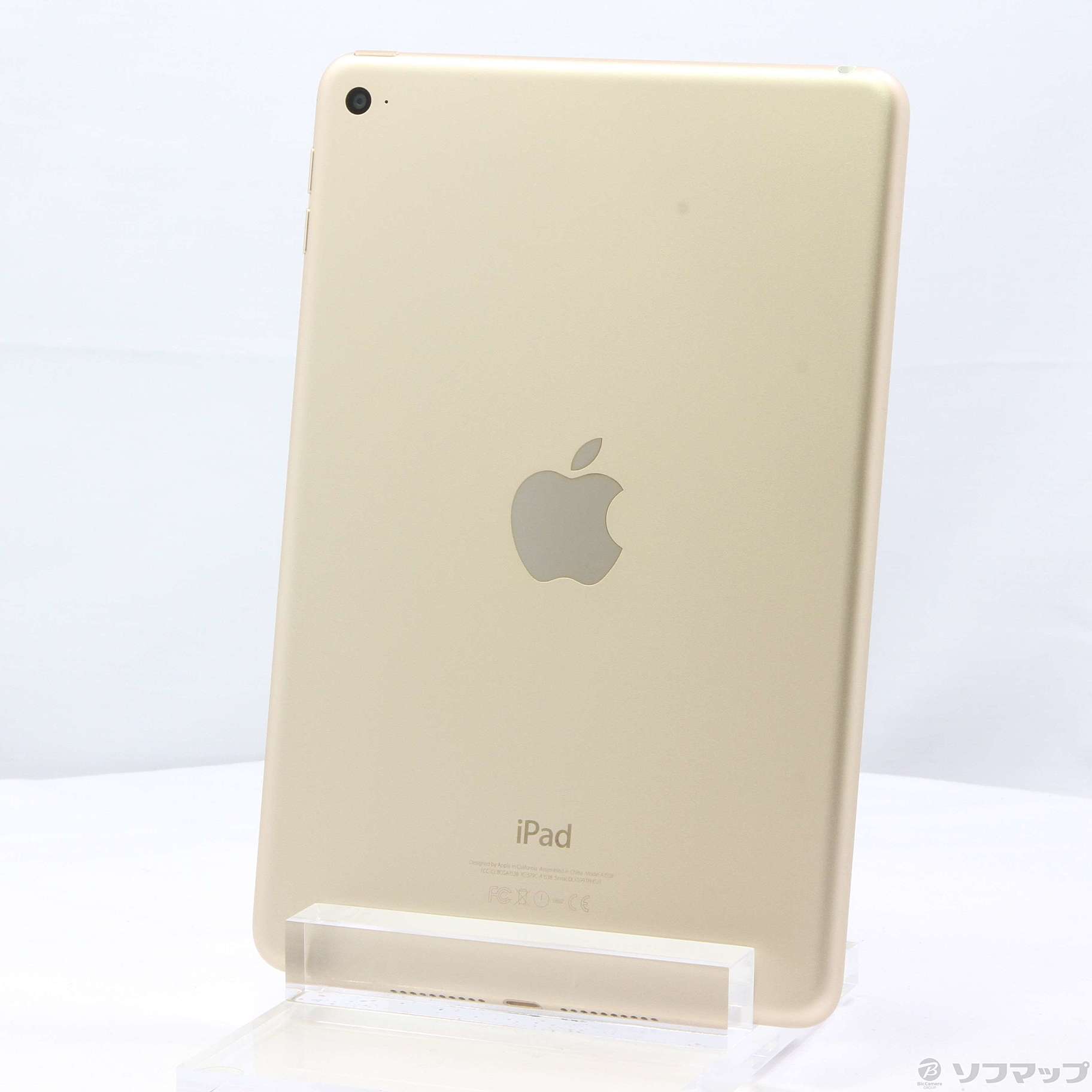 中古】iPad mini 4 32GB ゴールド MNY32J／A Wi-Fi [2133039154340