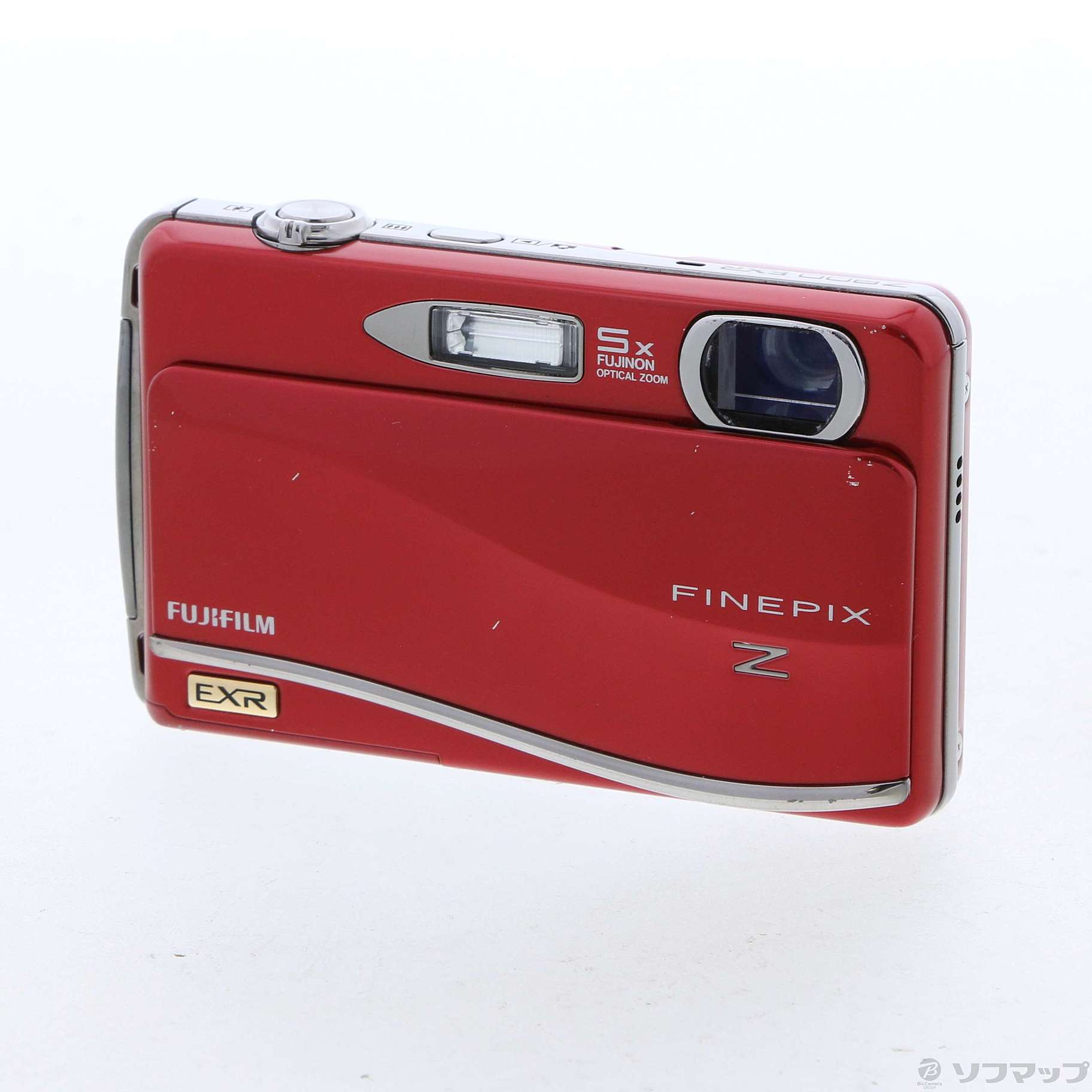 セール対象品 FinePix Z800EXR R (1200万画素／5倍／SDHC／レッド／SDHC)