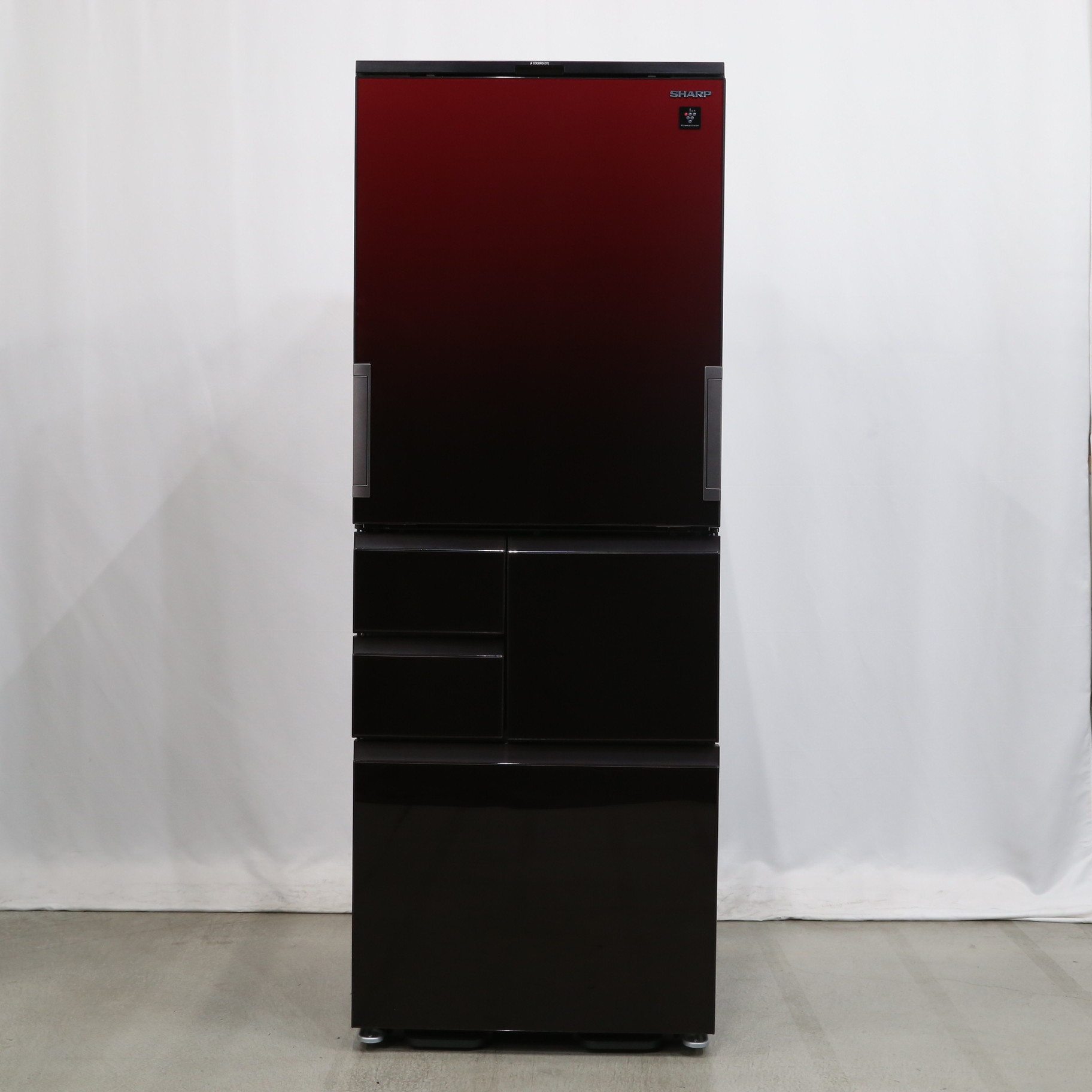 中古】〔展示品〕 冷蔵庫 グラデーションレッド SJ-AW50H-R ［5ドア