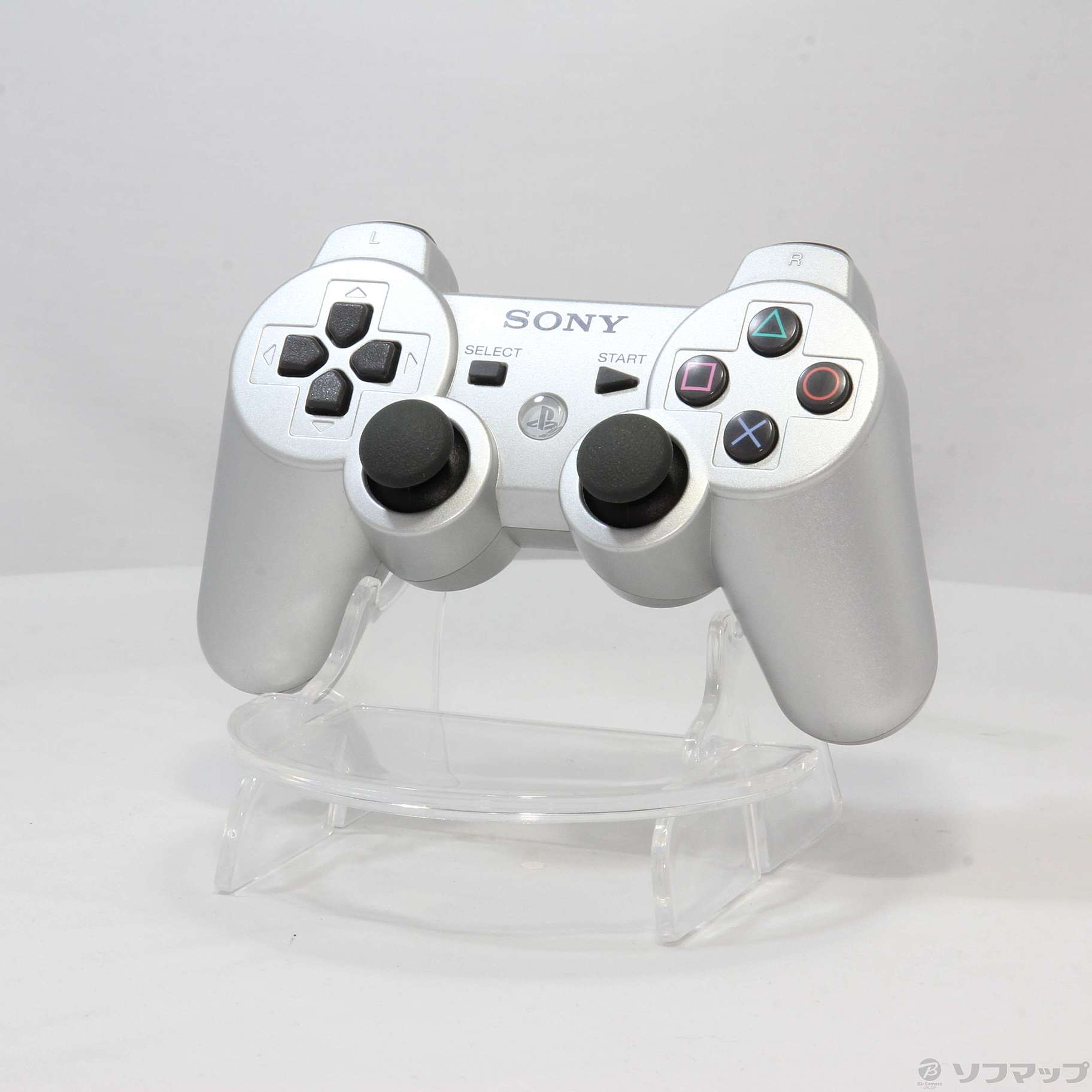 中古】PS3 ワイヤレスコントローラー DUALSHOCK3 サテンシルバー