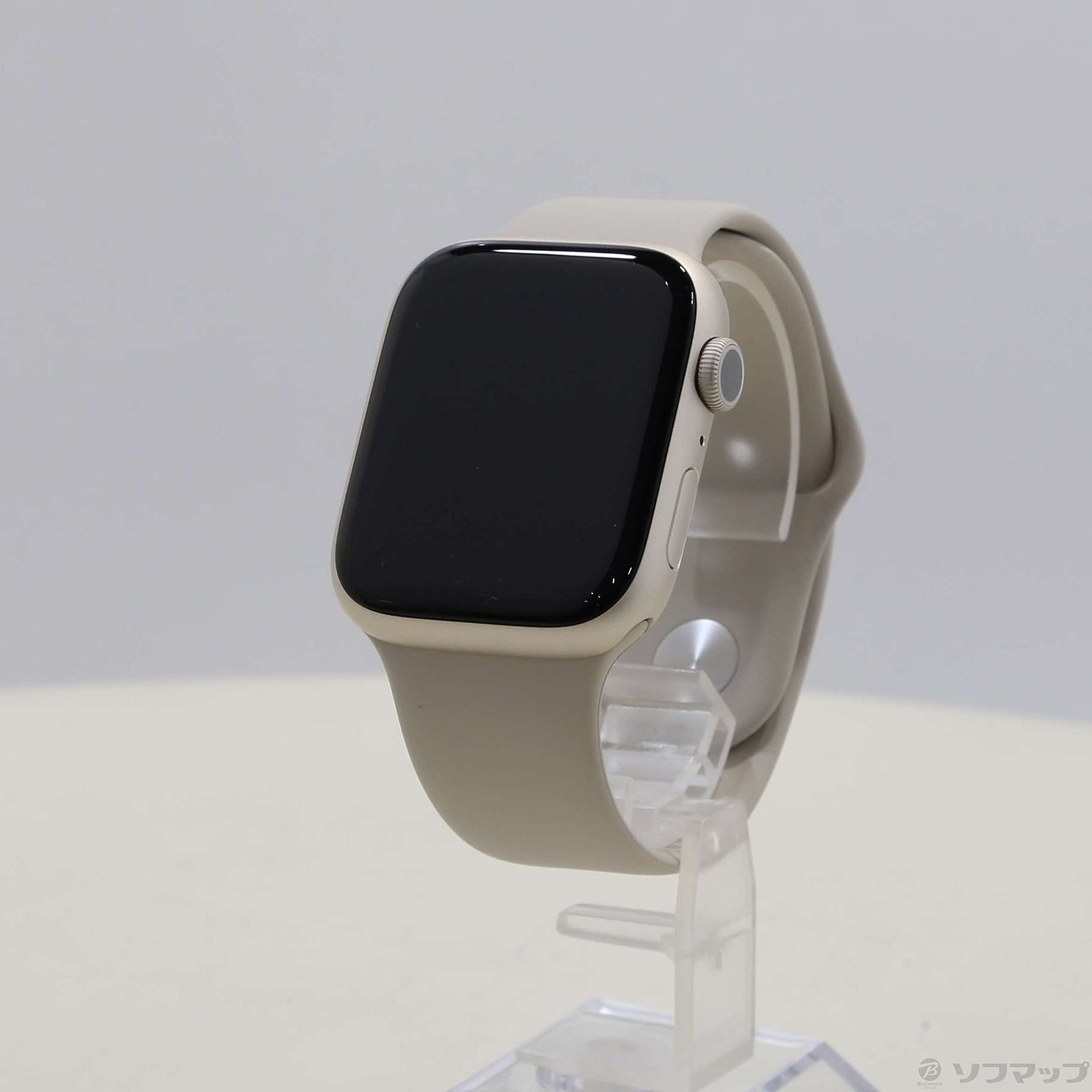 中古】〔展示品〕 Apple Watch Series 7 GPS 45mm スターライトアルミニウムケース スターライトスポーツバンド  ◇06/30(木)値下げ！ [2133039166831] - リコレ！|ビックカメラグループ ソフマップの中古通販サイト