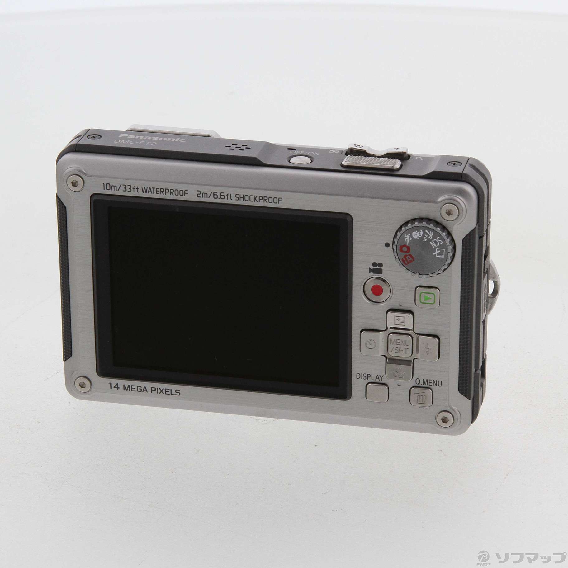 中古】LUMIX DMC-FT2-S (1410万画素／4.6倍ズーム／防水／ソリッド 
