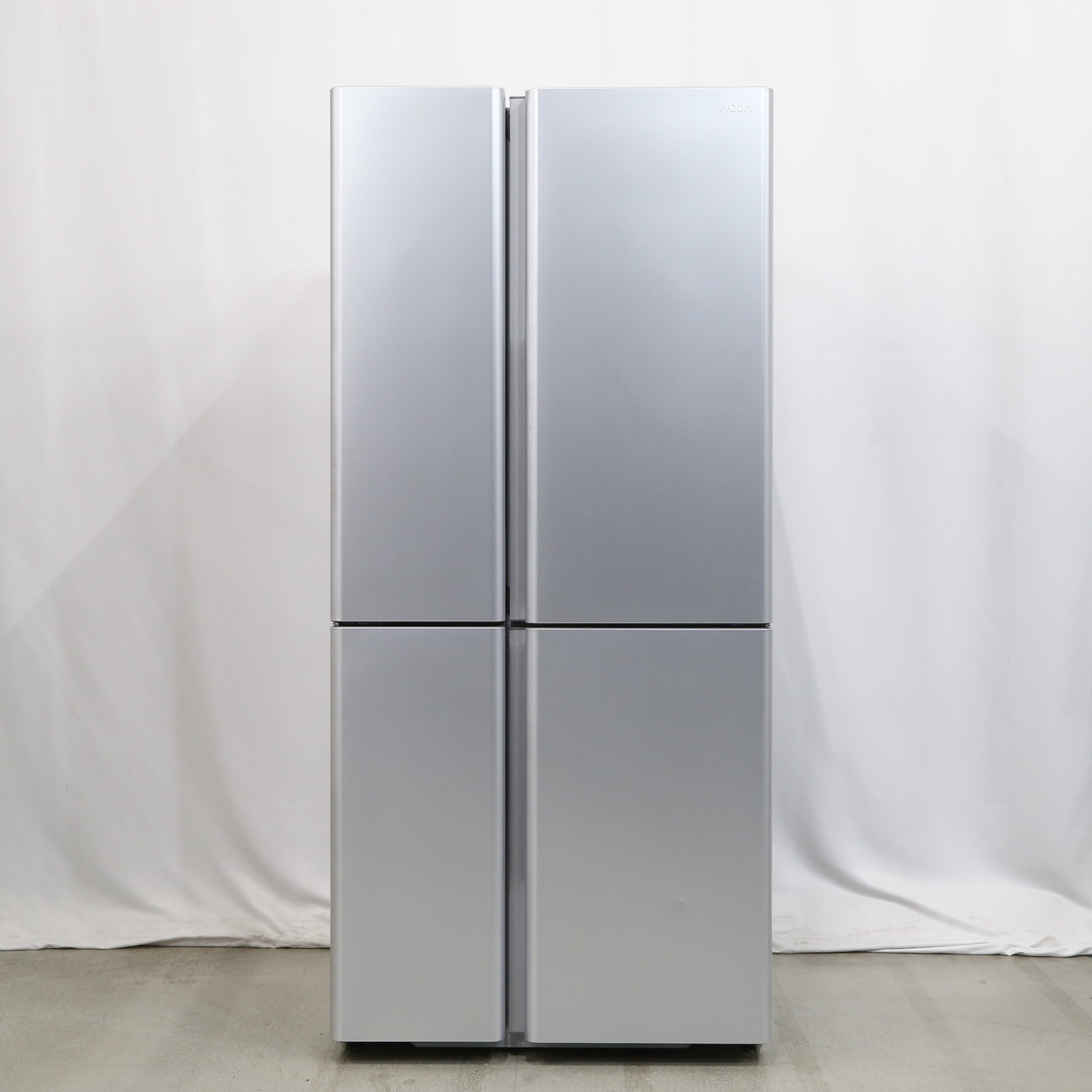 中古】〔展示品〕 冷蔵庫 TZシリーズ サテンシルバー AQR-TZ51K-S ［4 