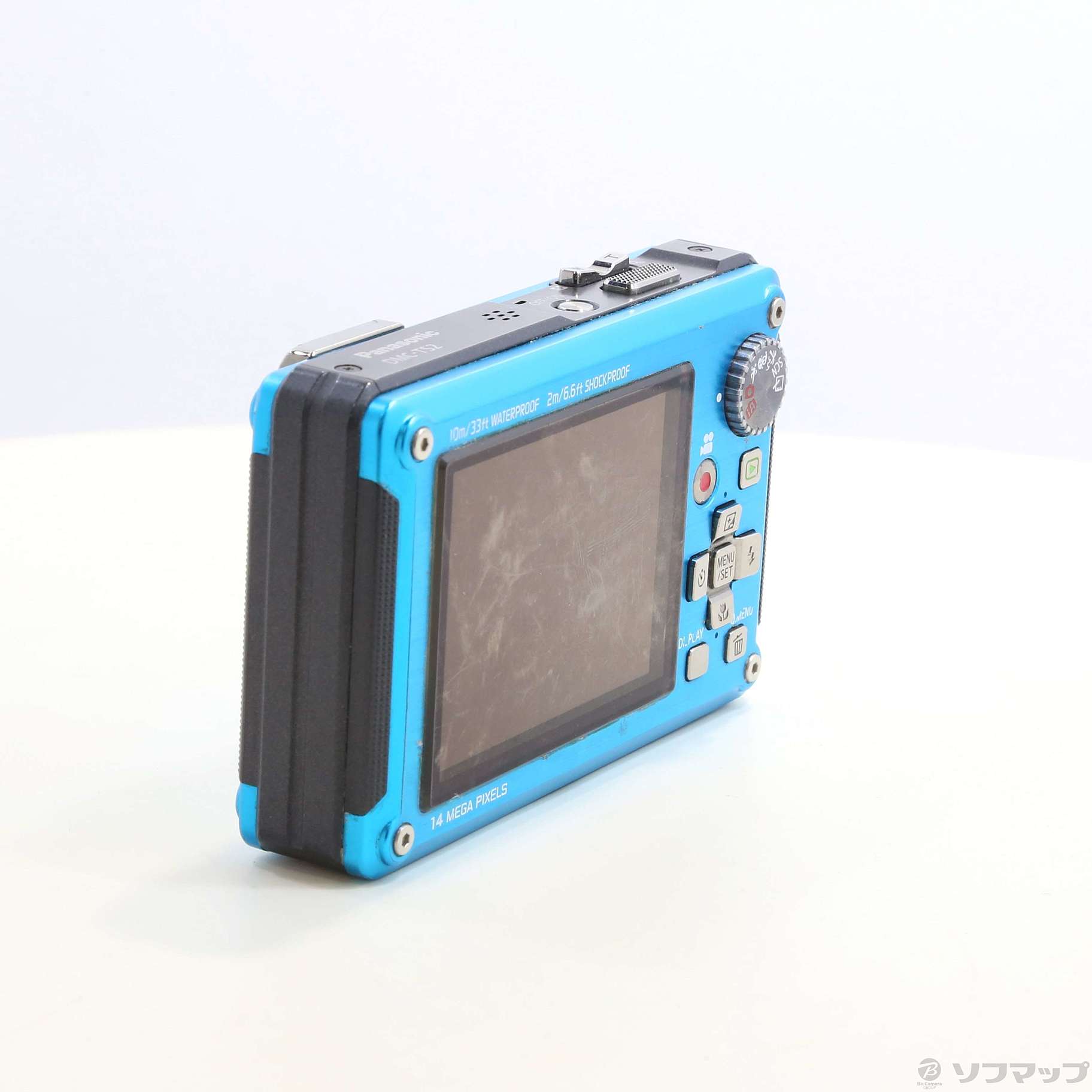 LUMIX DMC-FT2-A (1410万画素／4.6倍ズーム／防水／スプラッシュブルー)