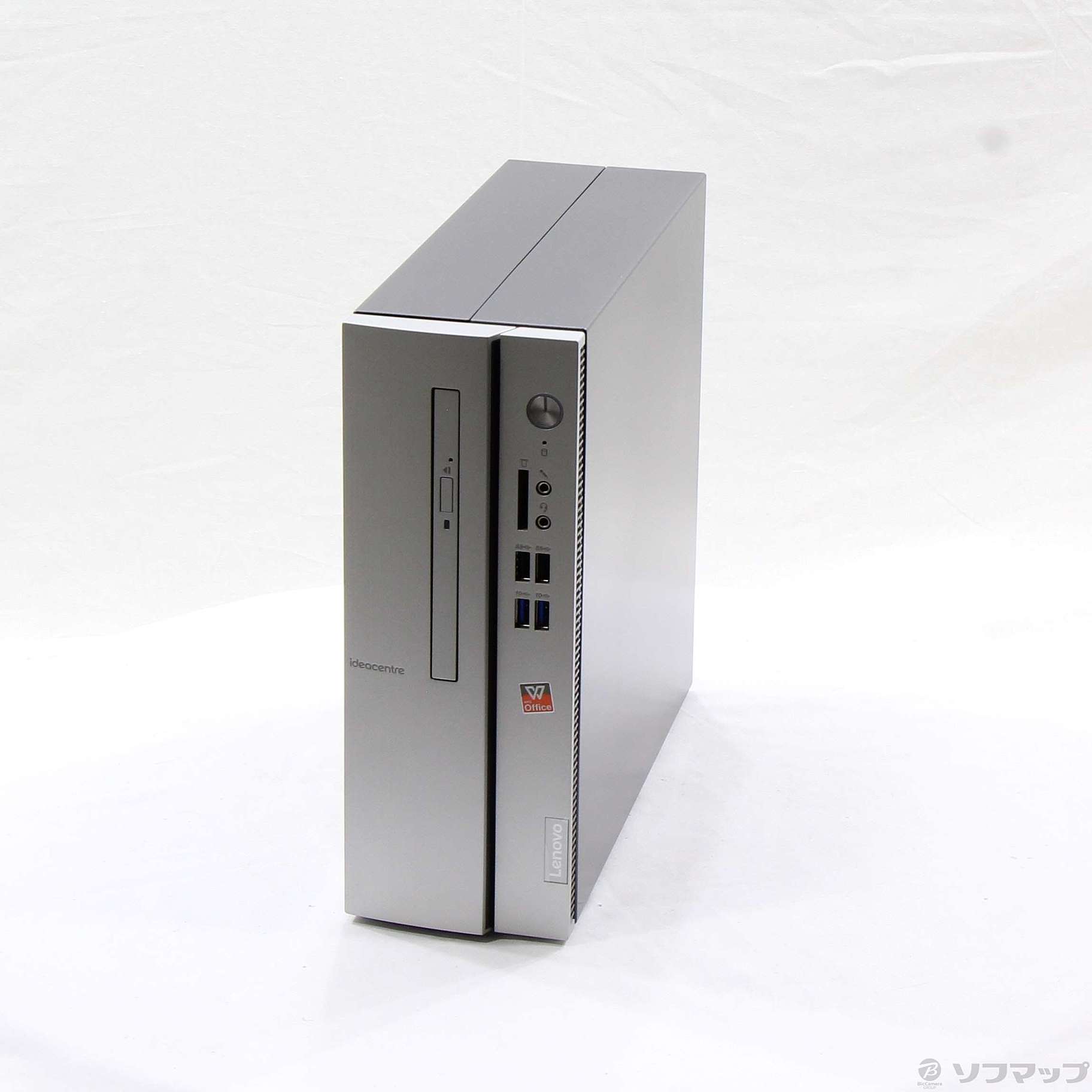 中古】Ideacentre 510S 90K8006RJP シルバー+ブラック 〔Windows 10