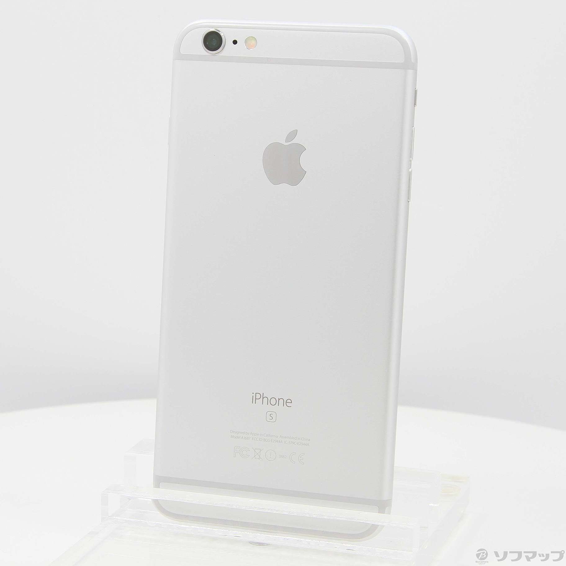 中古】iPhone6s Plus 64GB シルバー MKU72J／A SIMフリー