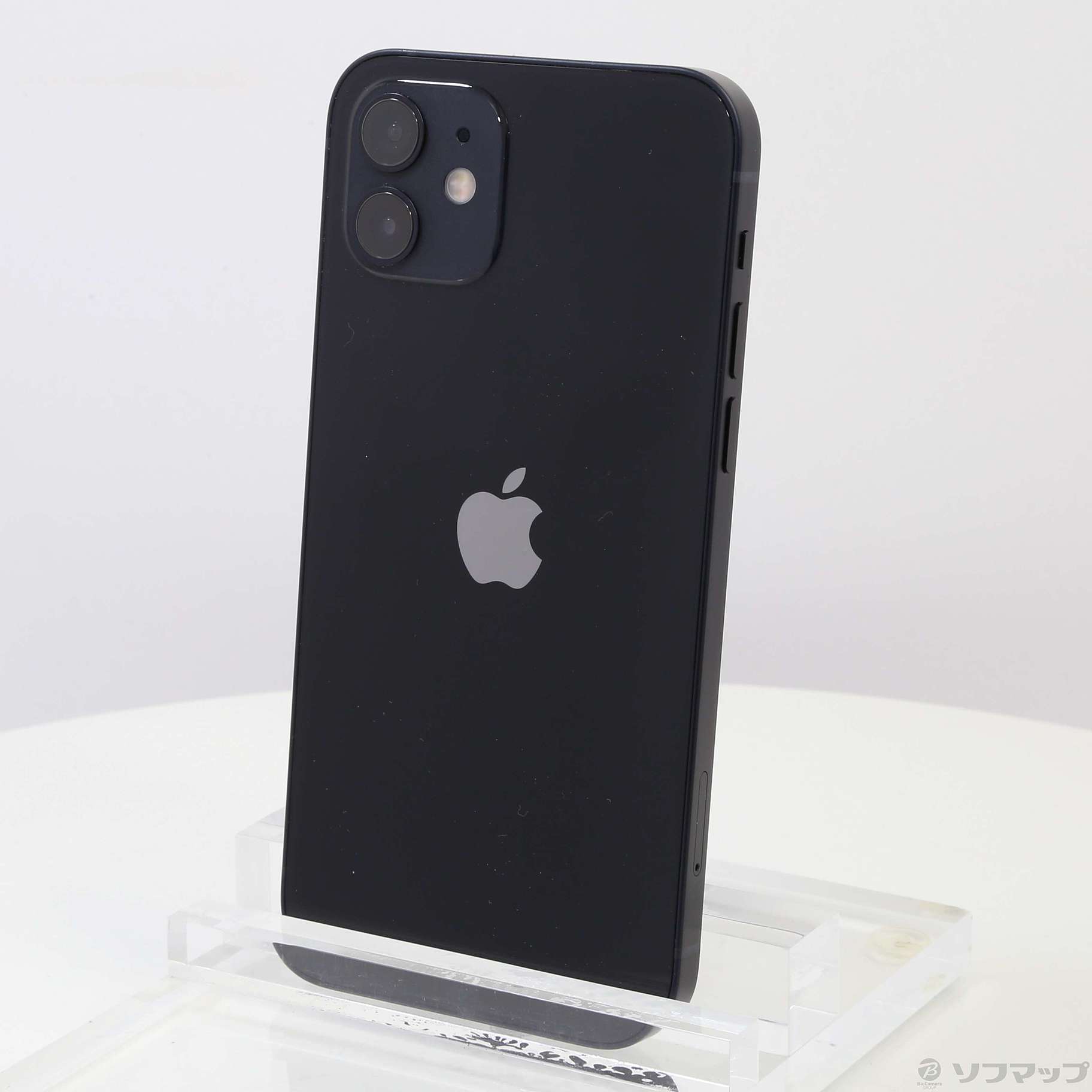 中古】セール対象品 iPhone12 64GB ブラック MGHN3J／A SIMフリー ◇04