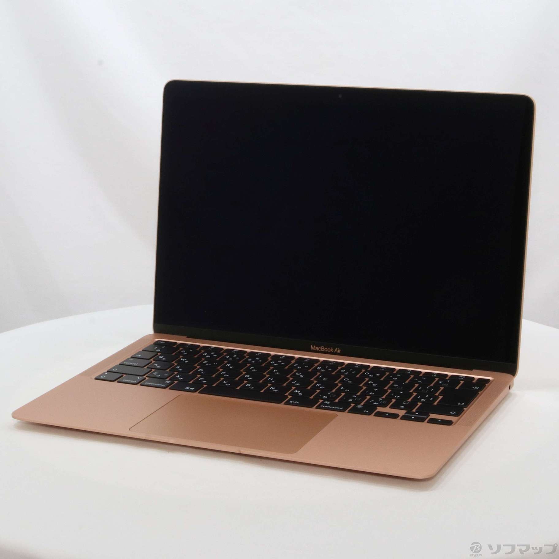 MacBook Air 13.3-inch Late 2020 MGNE3J／A Apple M1 8コアCPU_8コアGPU 8GB  SSD512GB ゴールド 〔12.3 Monterey〕 ◇04/19(火)値下げ！