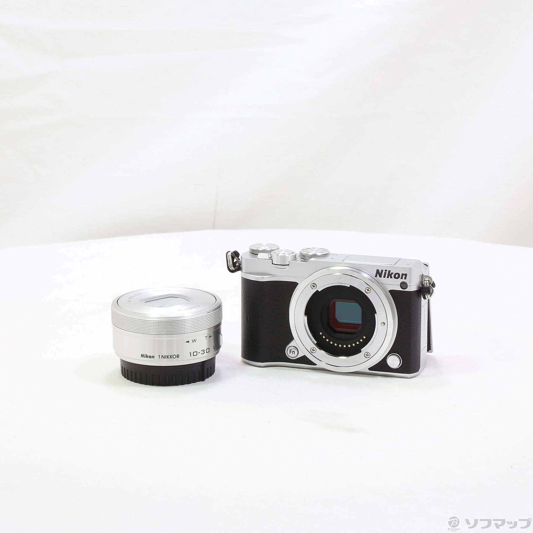中古】Nikon 1 J5 標準パワーズームレンズキット (2081万画素／シルバー) [2133039238231] -  リコレ！|ビックカメラグループ ソフマップの中古通販サイト