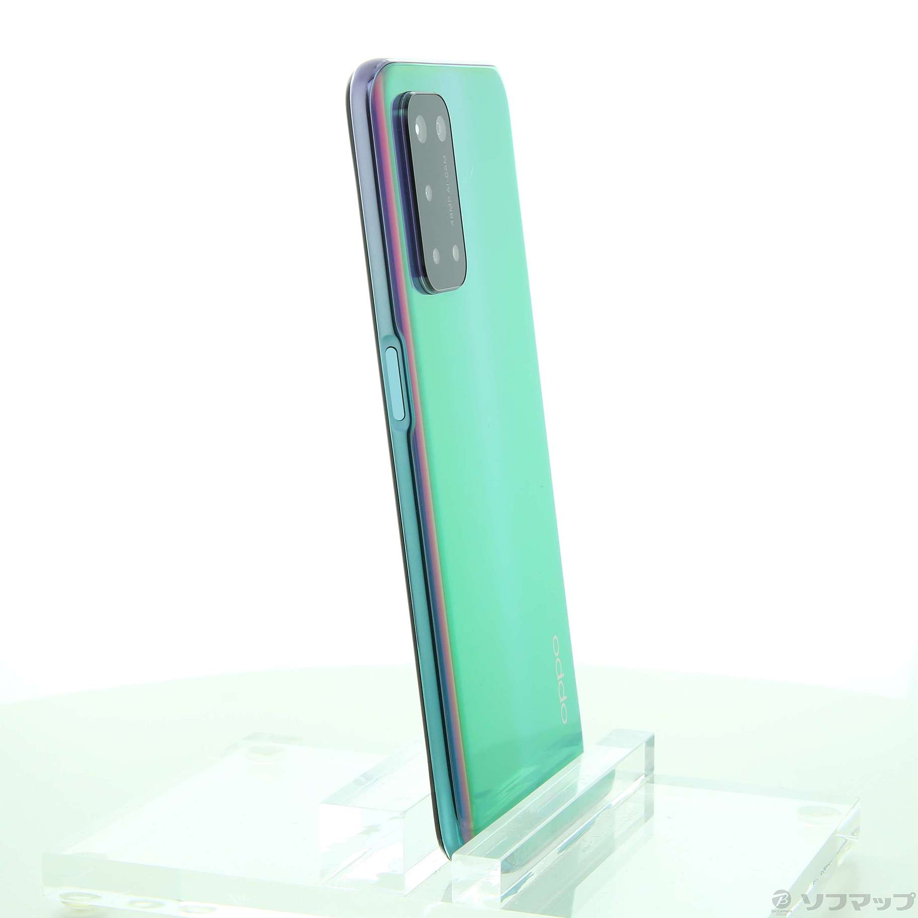 中古】OPPO A54 5G 64GB ファンタスティックパープル OPG02 auロック