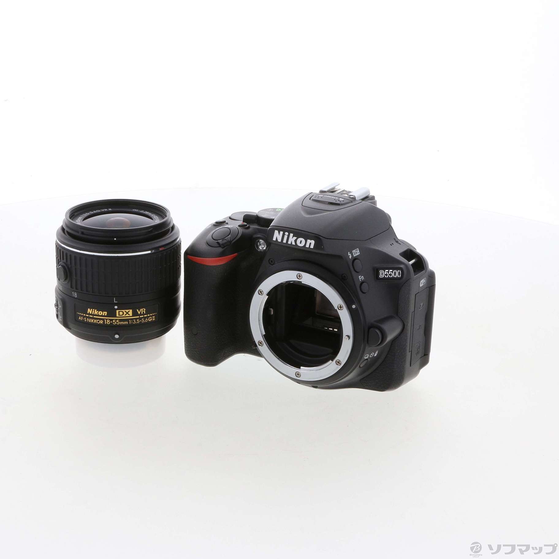 中古】NIKON D5500 18-55 VRII レンズキット ブラック ◇04/26(火