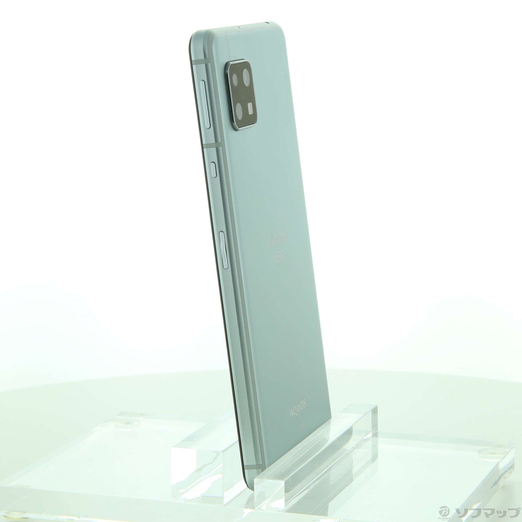 中古】AQUOS sense5G 64GB オリーブシルバー SH-53A docomoロック解除