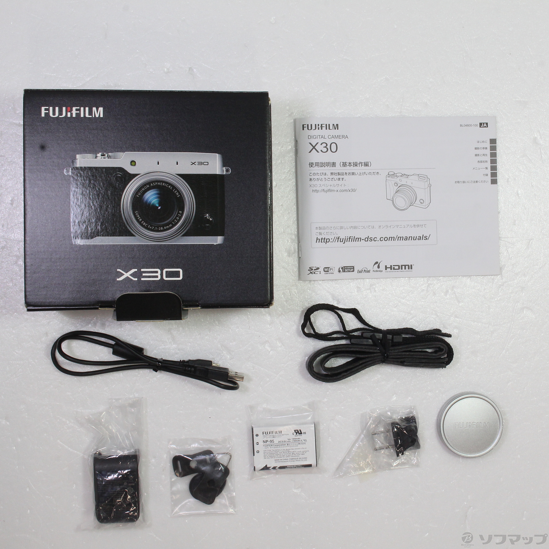 中古】FUJIFILM X30 シルバー ◇04/09(土)新入荷！ [2133039256440