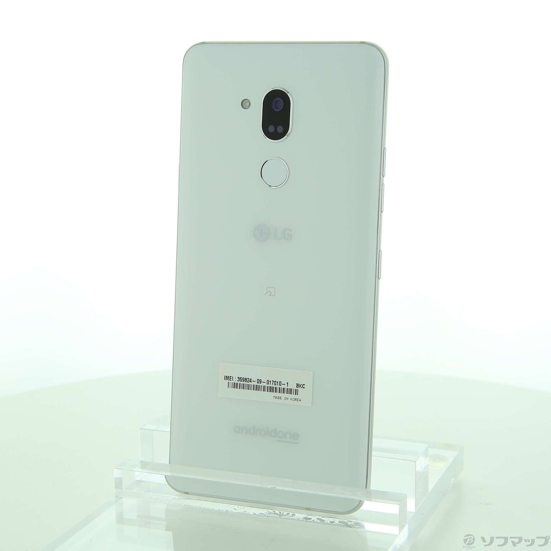 中古】Android One X5 32GB ミスティックホワイト LGSAE2 Y!mobile ...