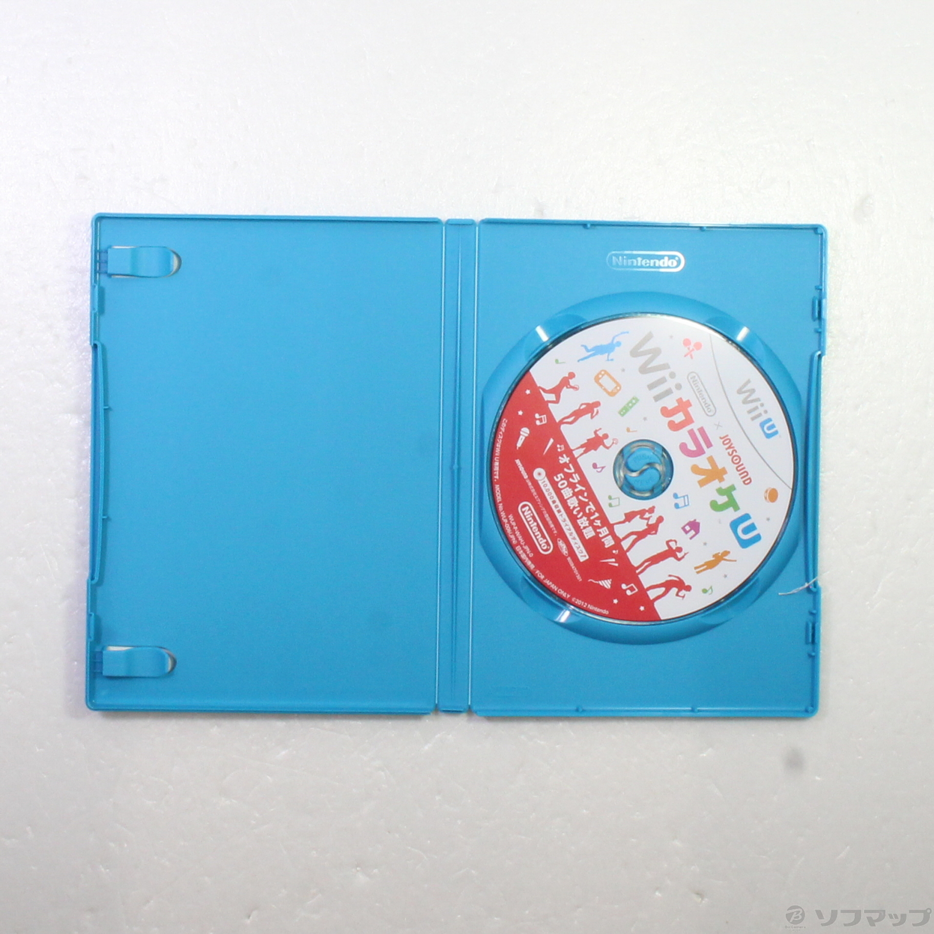 セール対象品 WIIUマイクセット WIIカラオケU トライアルディスク付