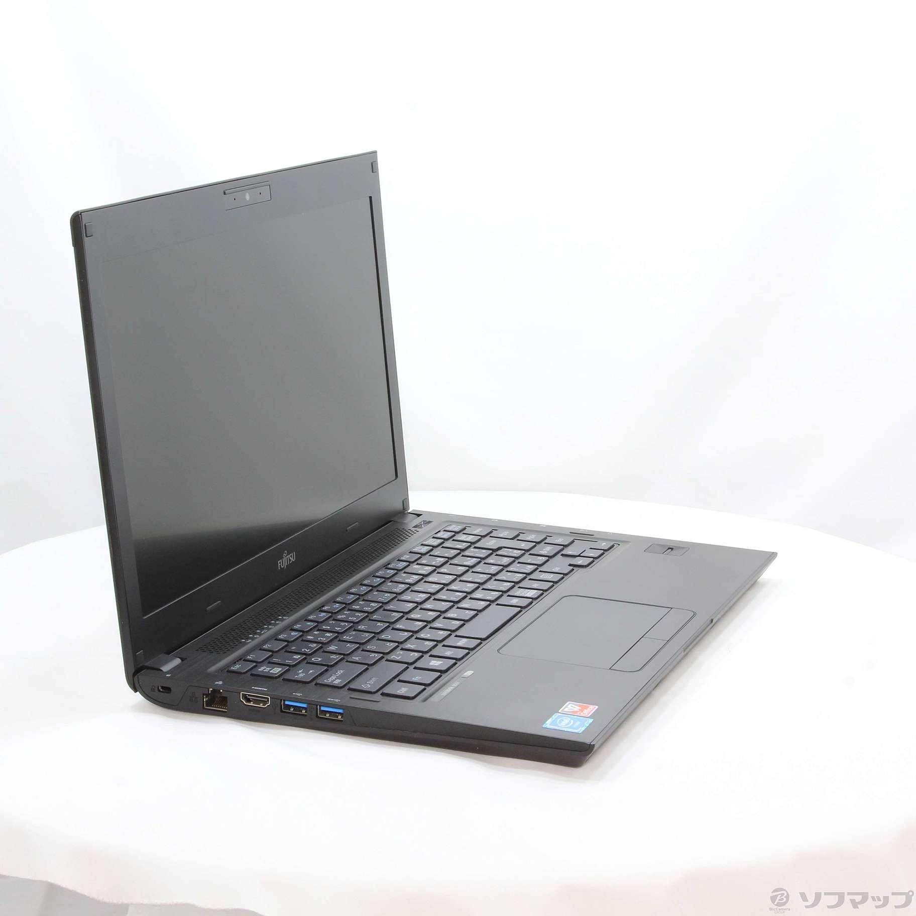 中古】LIFEBOOK U537 FMVU537BP アルマイトブラック 〔Windows 10 ...