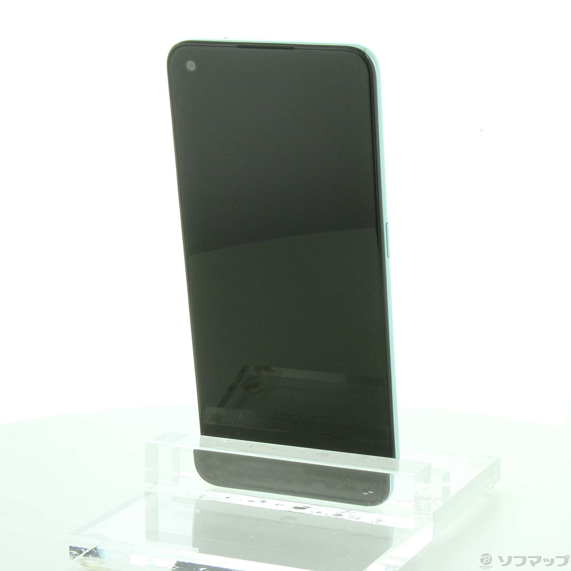 中古】OPPO A55s 5G 64GB グリーン A102OP SoftBank [2133039271153