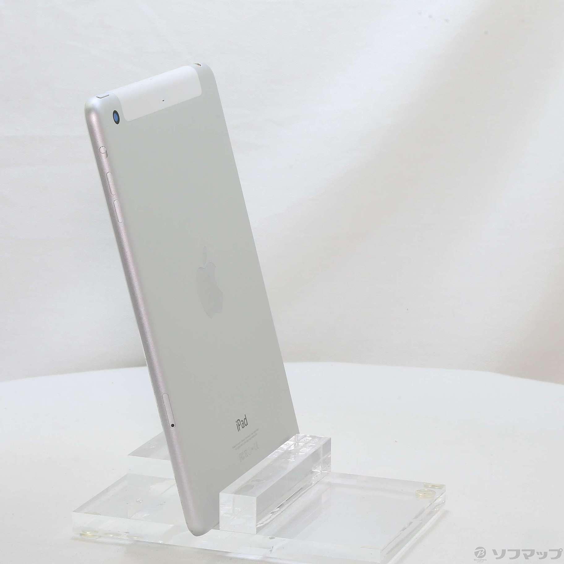 中古】iPad mini 3 64GB シルバー MGJ12J／A SoftBank [2133039275861