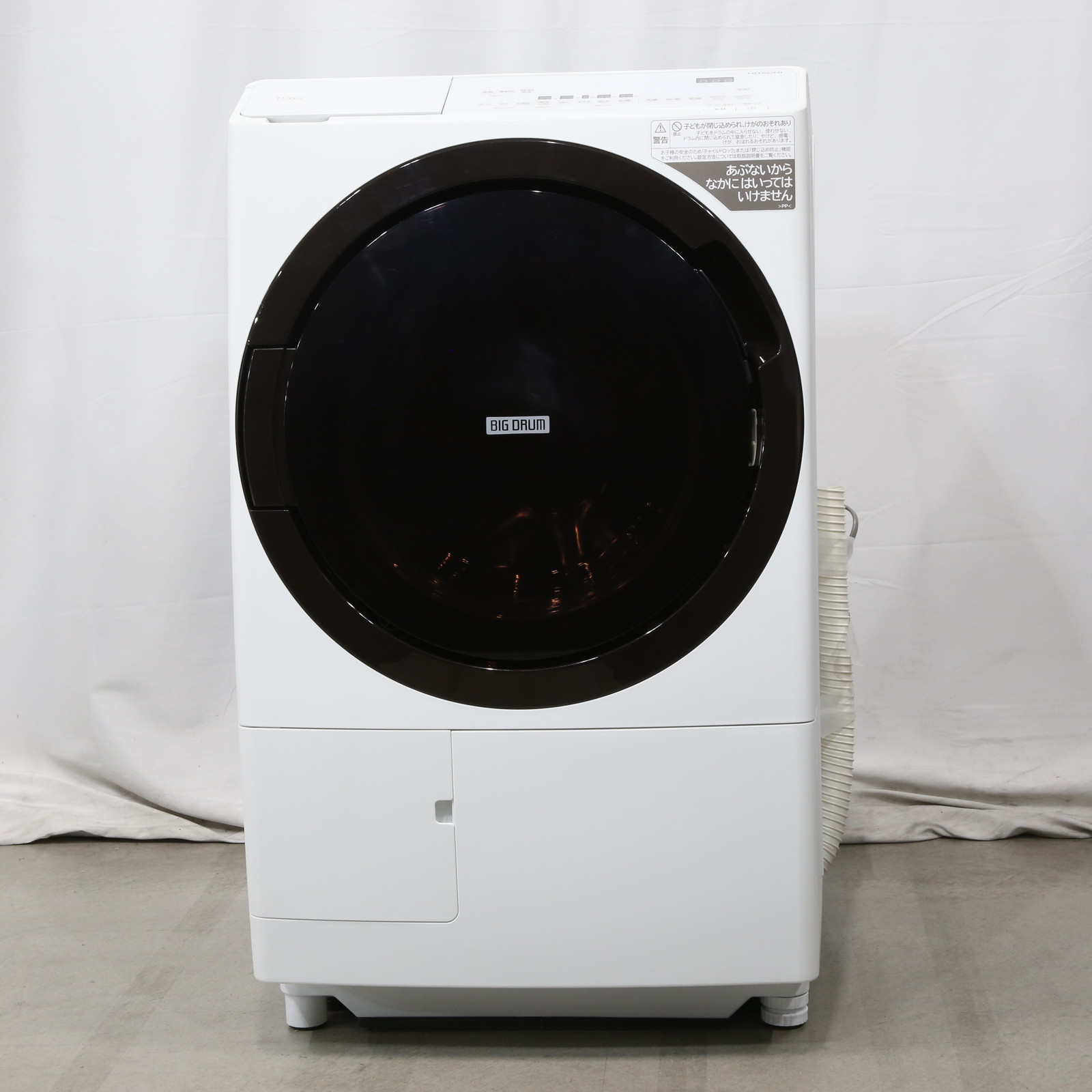 中古】〔展示品〕 ドラム式洗濯乾燥機 ホワイト BD-SX110GL-W ［洗濯 