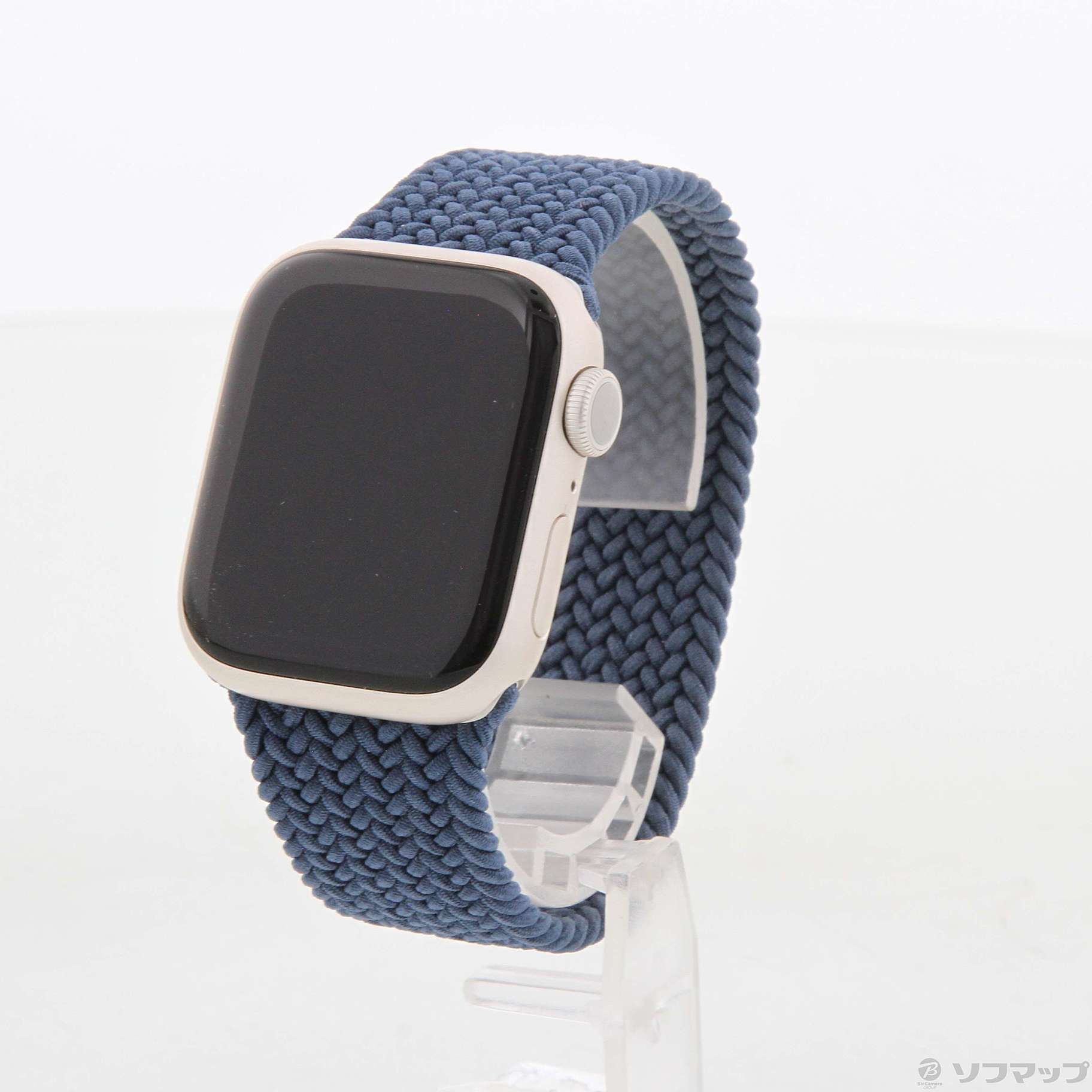 中古】Apple Watch Series 7 GPS 41mm スターライトアルミニウムケース アビスブルーブライデッドソロループ  [2133039284825] - リコレ！|ビックカメラグループ ソフマップの中古通販サイト