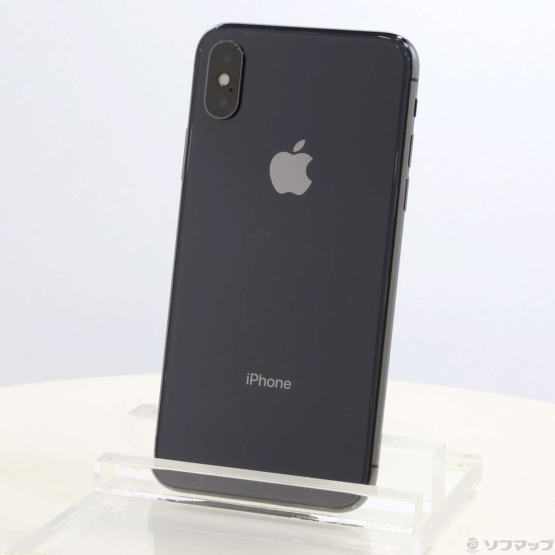 中古】iPhoneX 64GB スペースグレイ MQAX2J／A SIMフリー