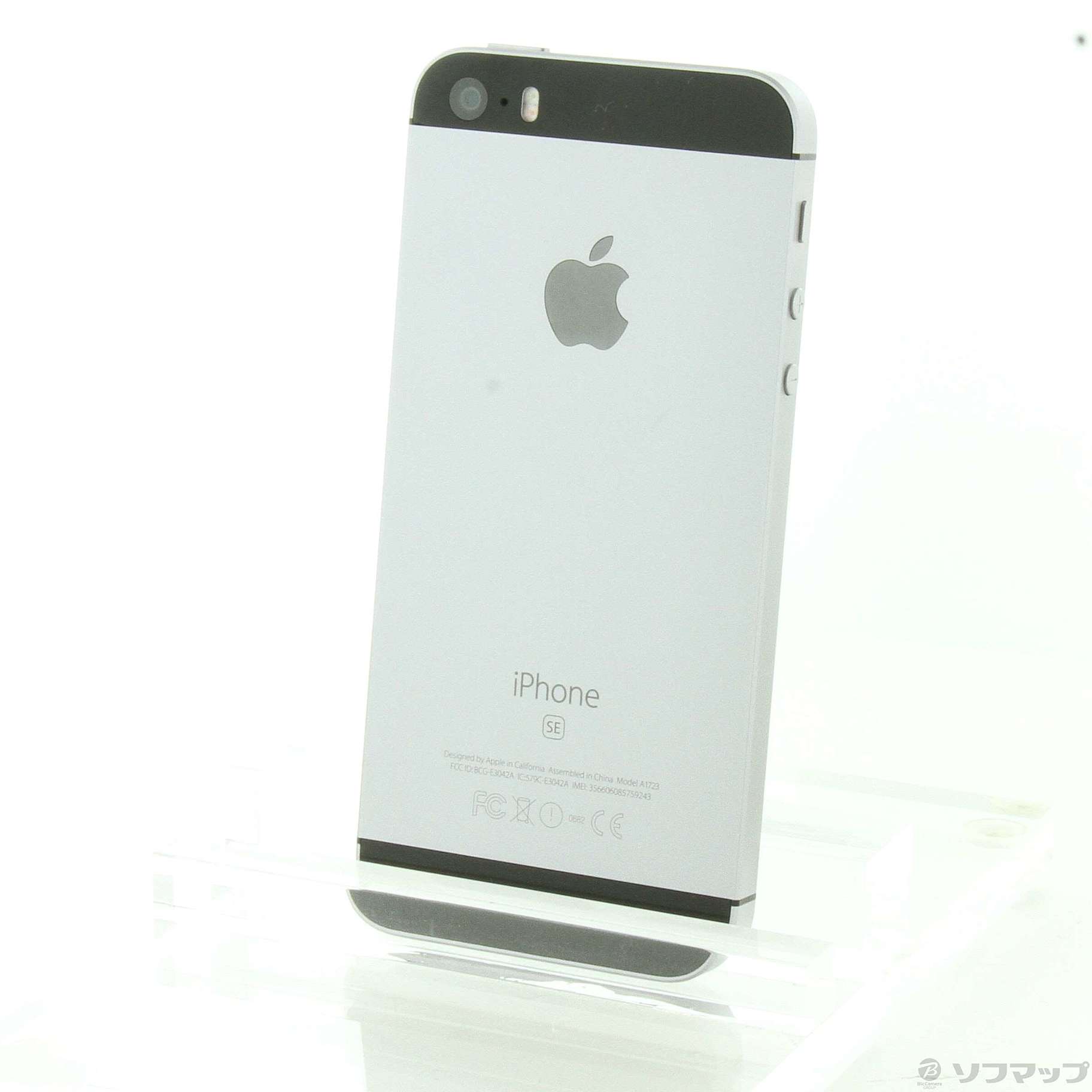 中古】iPhone SE 128GB スペースグレイ MP862J／A SIMフリー ◇06/07