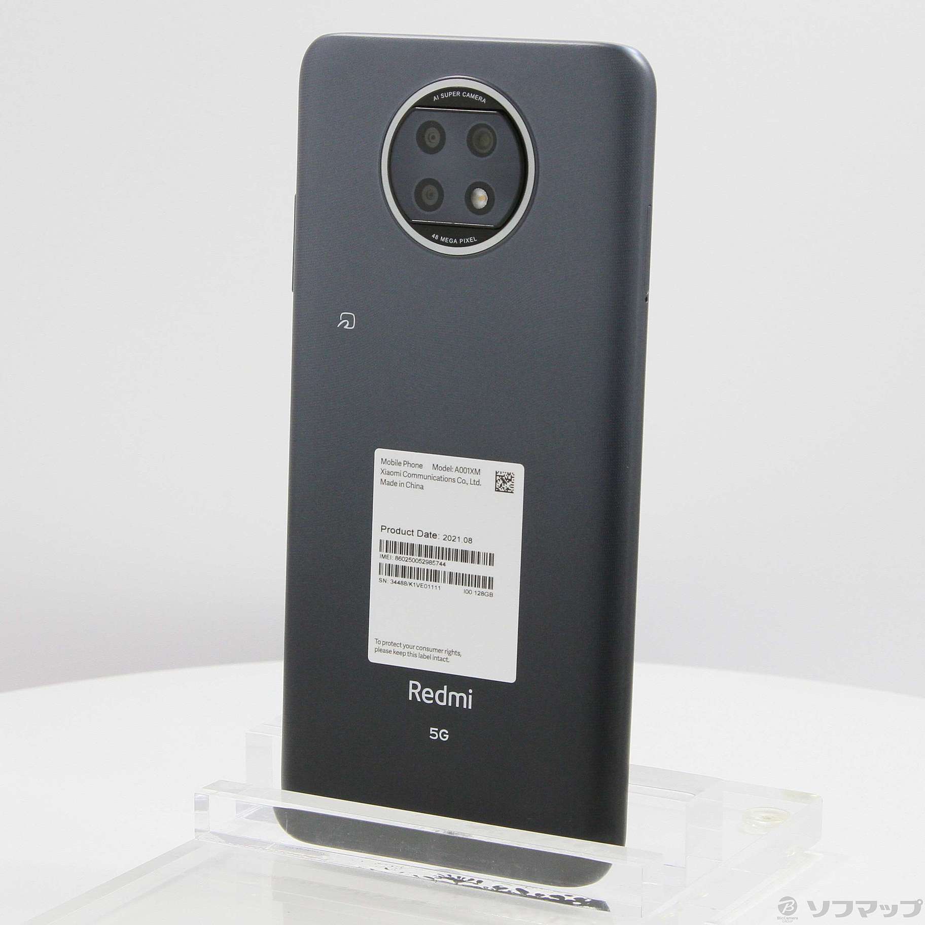 中古】Redmi Note 9T 128GB ナイトフォールブラック A001XM SoftBank [2133039298754] -  リコレ！|ビックカメラグループ ソフマップの中古通販サイト