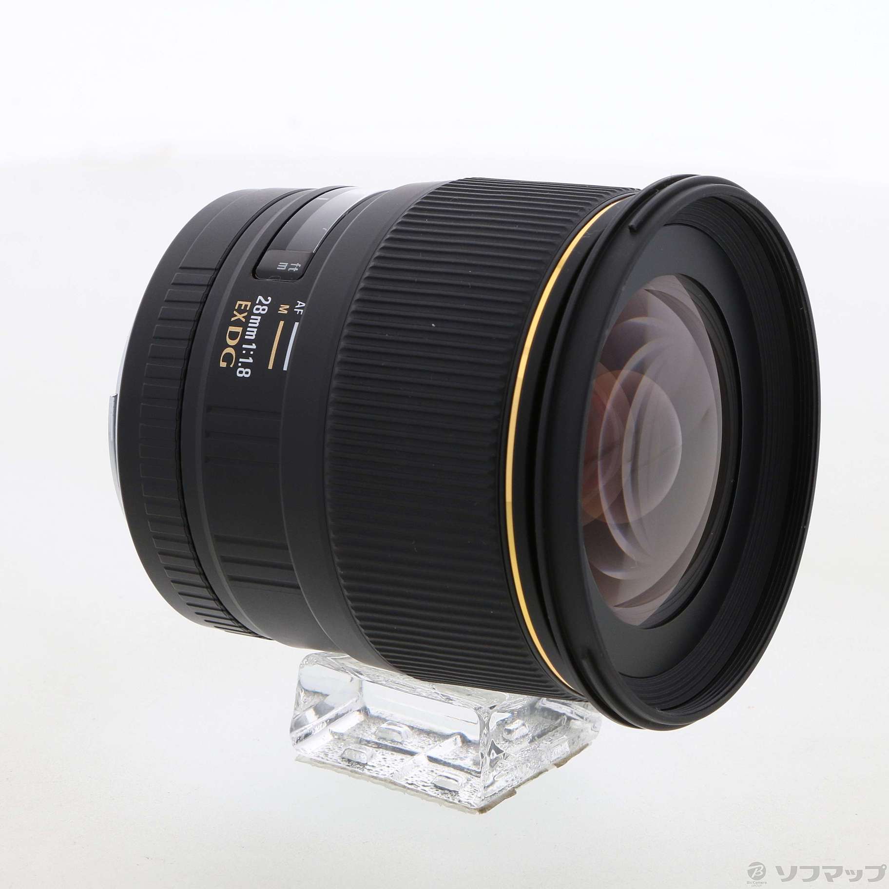 中古】SIGMA 28mm F1.8 EX DG ASPHERICAL MACRO (Canon用