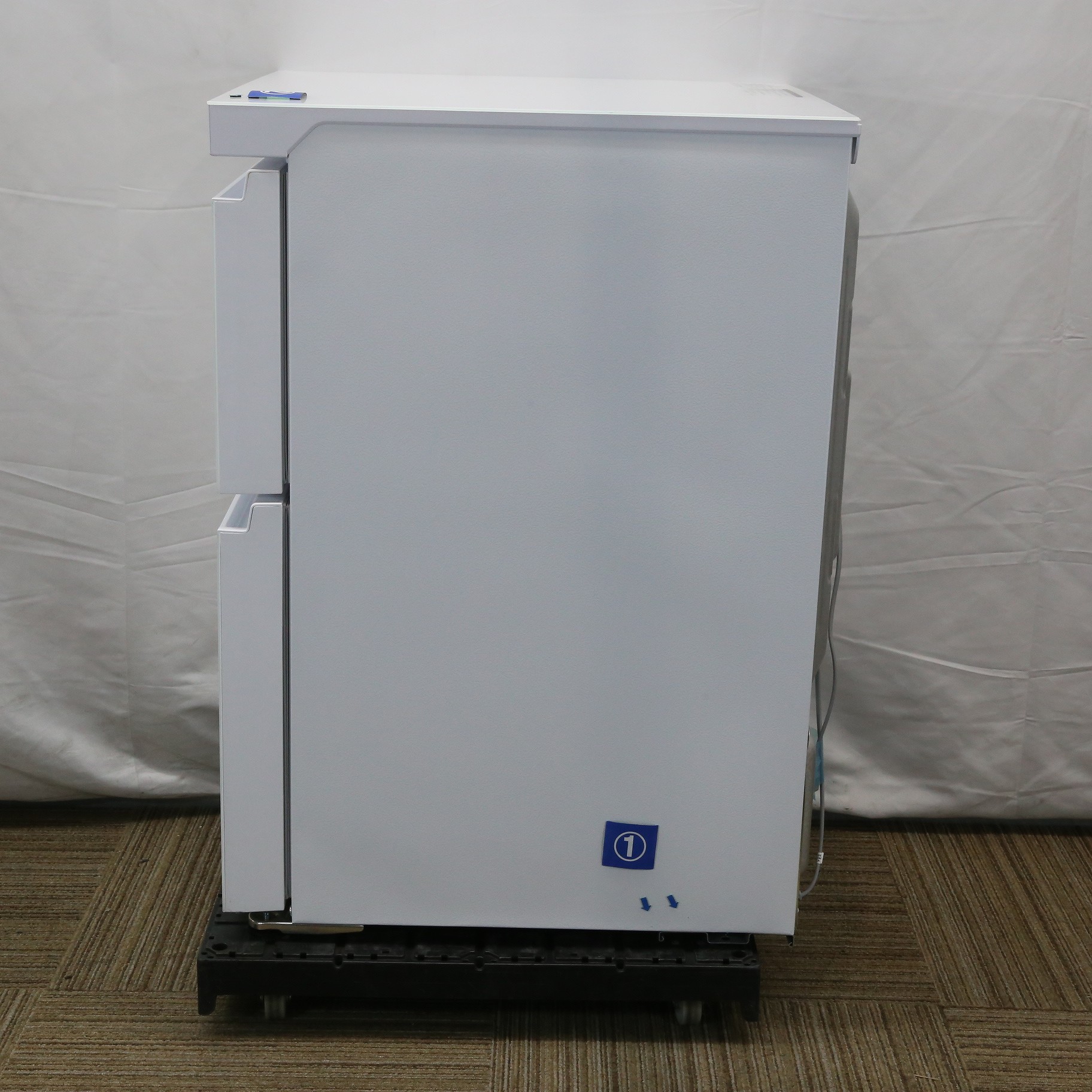 中古】〔展示品〕 ファン式冷凍庫 クリスタルホワイト AQF-GD10J-W ［2 