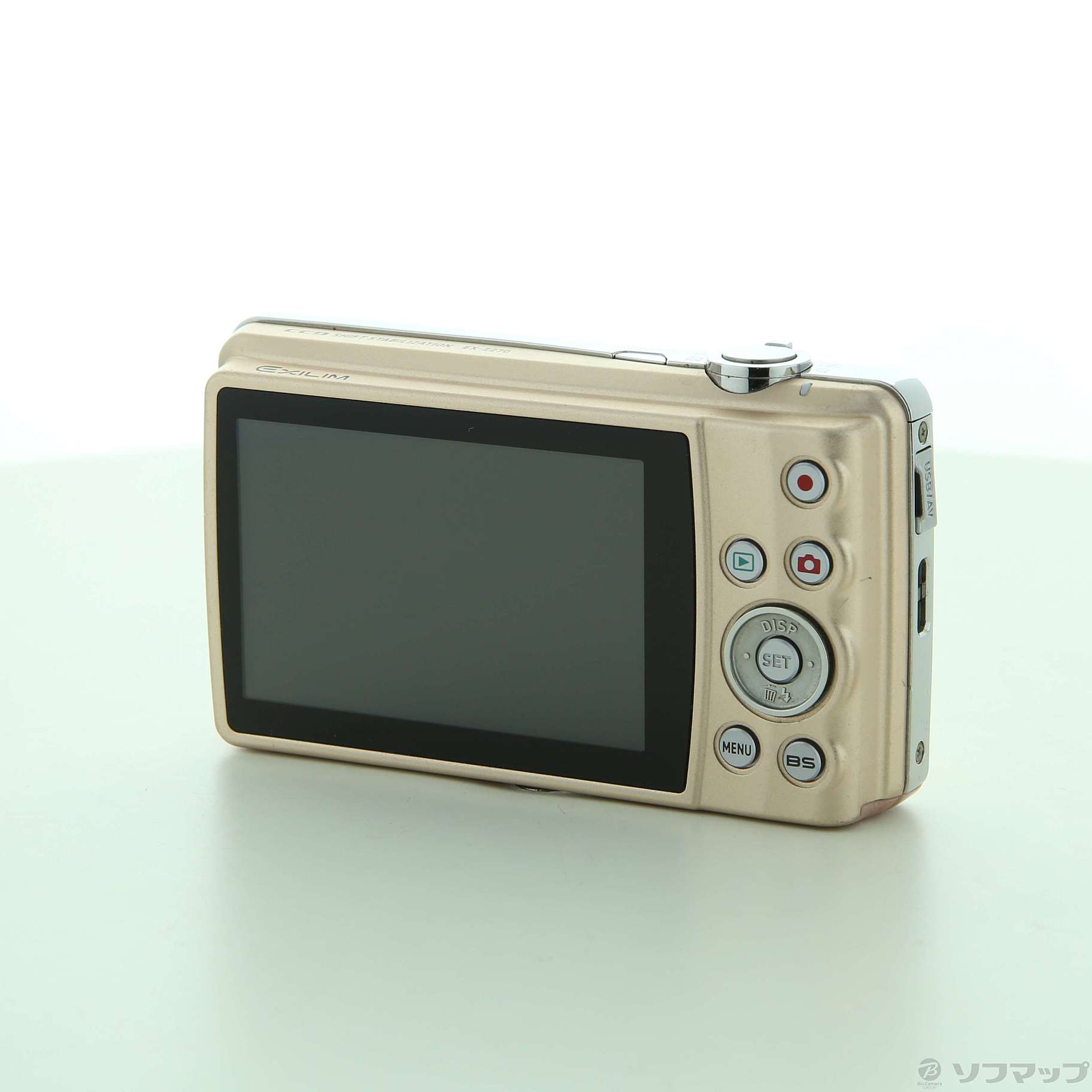 中古】EXILIM ZOOM EX-Z270PK (1010万画素／4倍ズーム／ピンク) ◇05