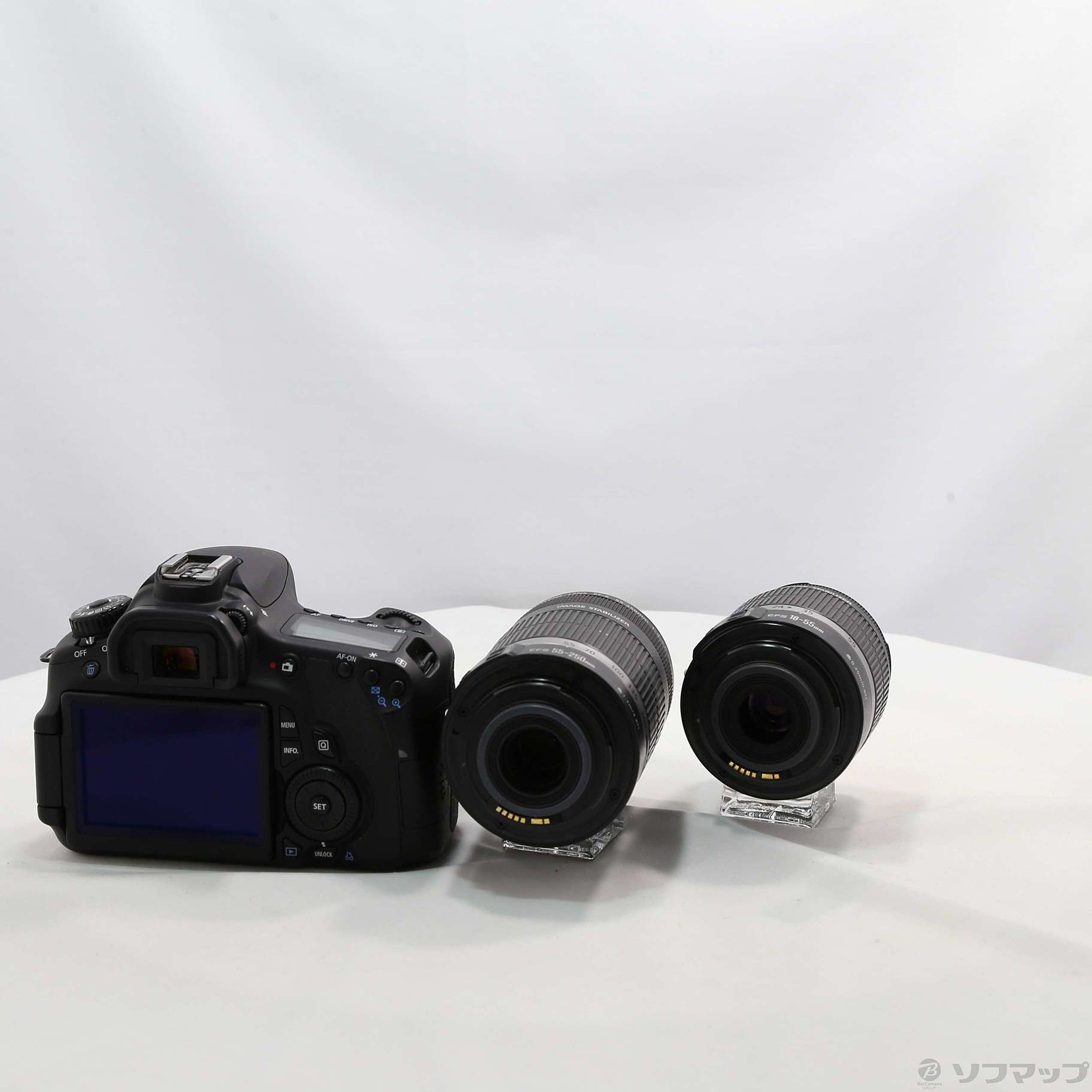 中古】EOS 60D 18-55／55-250 ダブルズームキット (1800万画素／SDXC