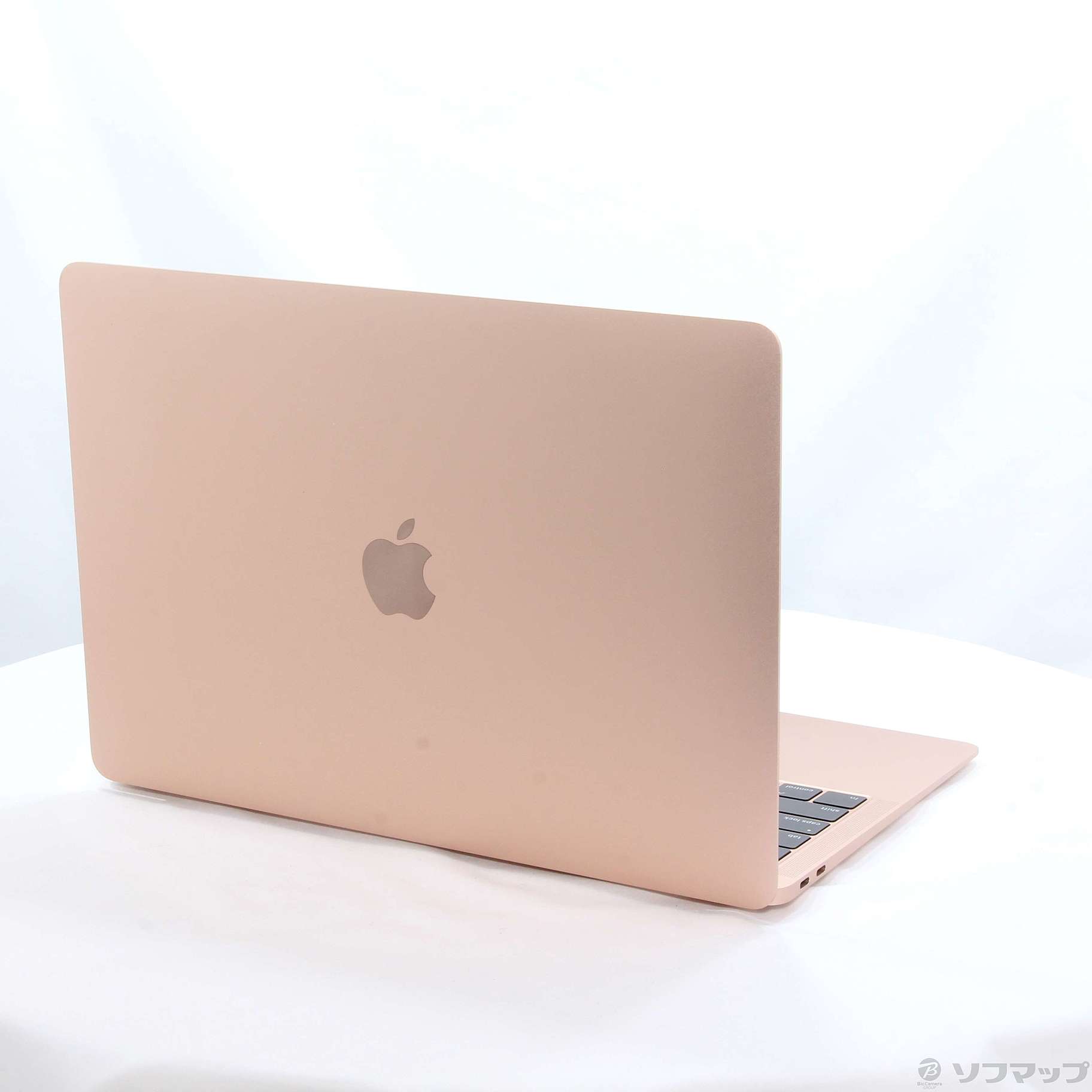 夏・お店屋さん 極美品MacBook Air 13インチ2019ゴールド 型番MVFM2J/A