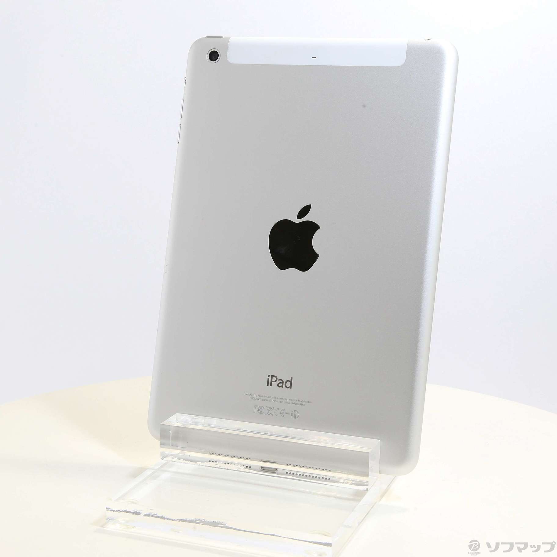 中古】iPad mini 2 16GB シルバー ME814J／A SoftBank [2133039376346