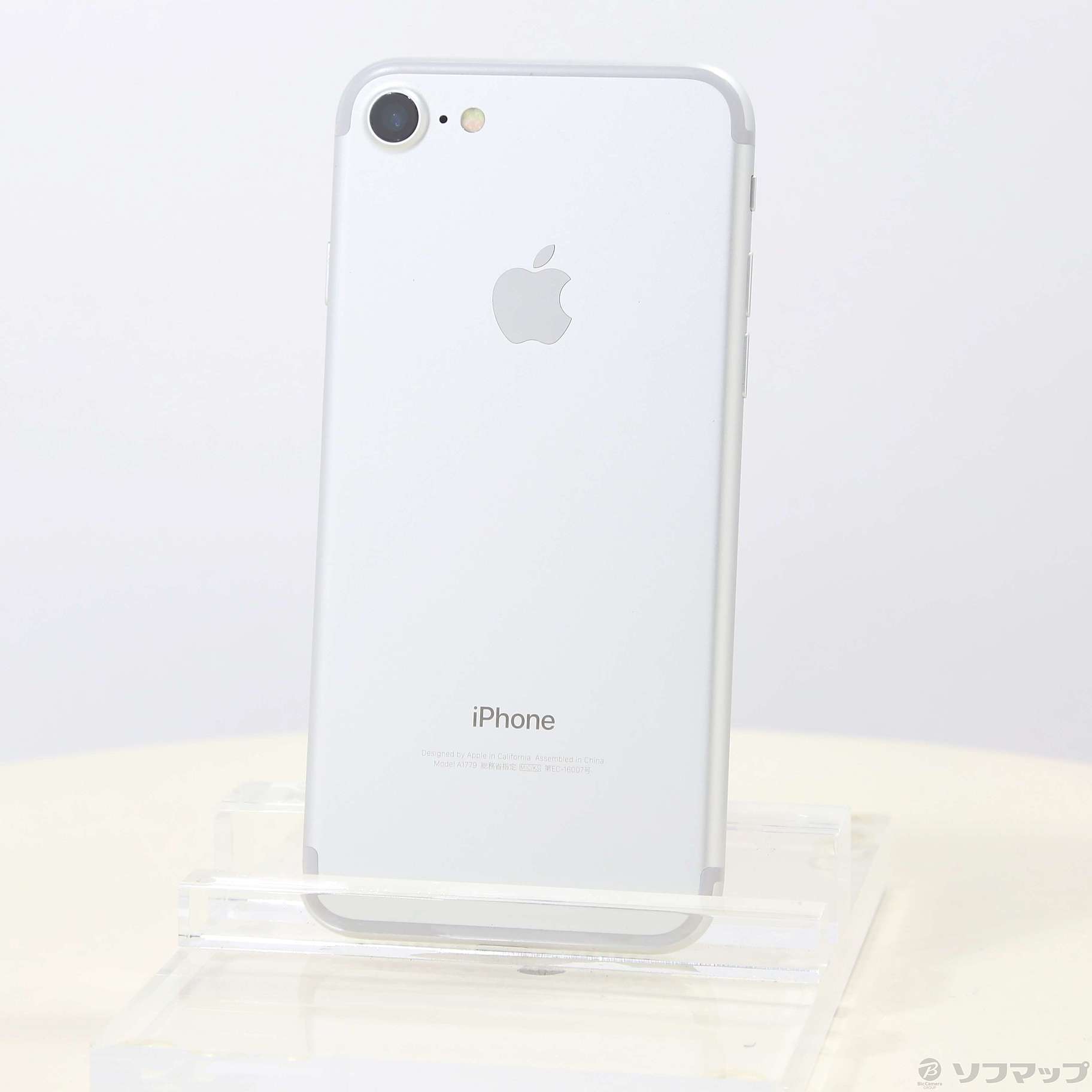 中古】セール対象品 iPhone7 32GB シルバー MNCF2J／A SIMフリー ◇09