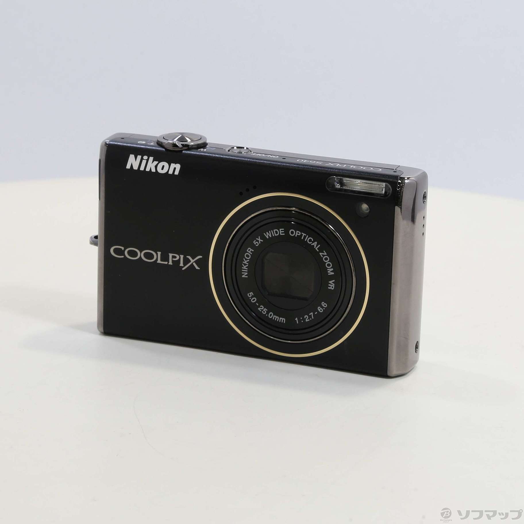 中古】COOLPIX S640 (1200万画素／5倍ズーム／ディープブラック) [2133039445370] - リコレ！|ソフマップの中古 通販サイト