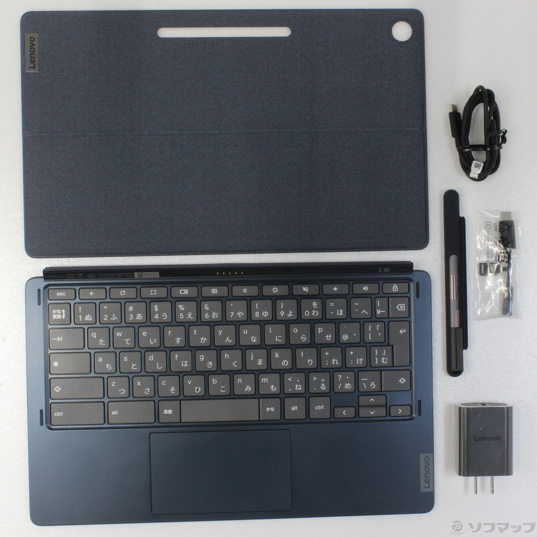 中古】ideapad Duet 560 Chromebook 82QS001VJP アビスブルー