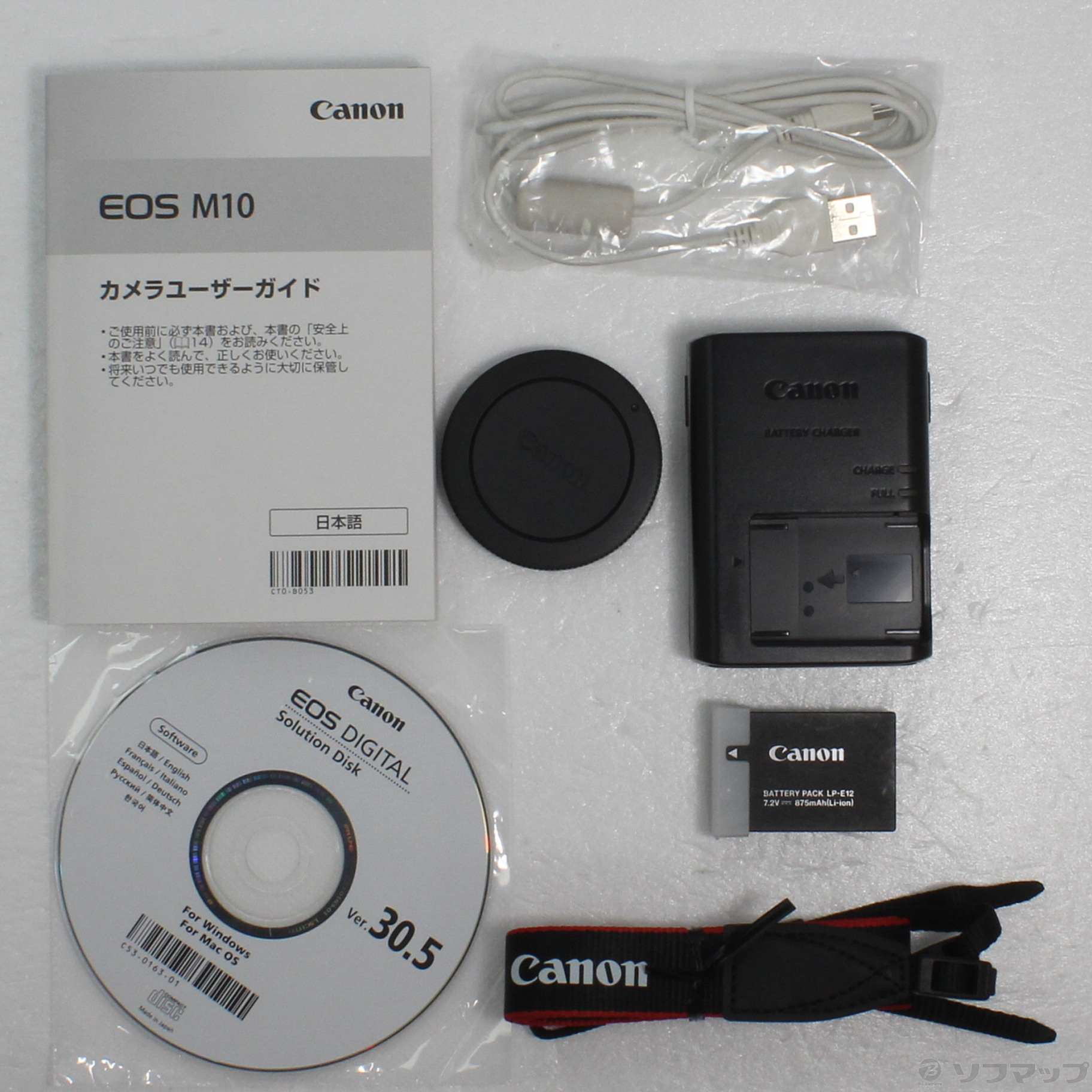 中古】EOS M10 ボディ ホワイト (1800万画素／SDXC) [2133039459148