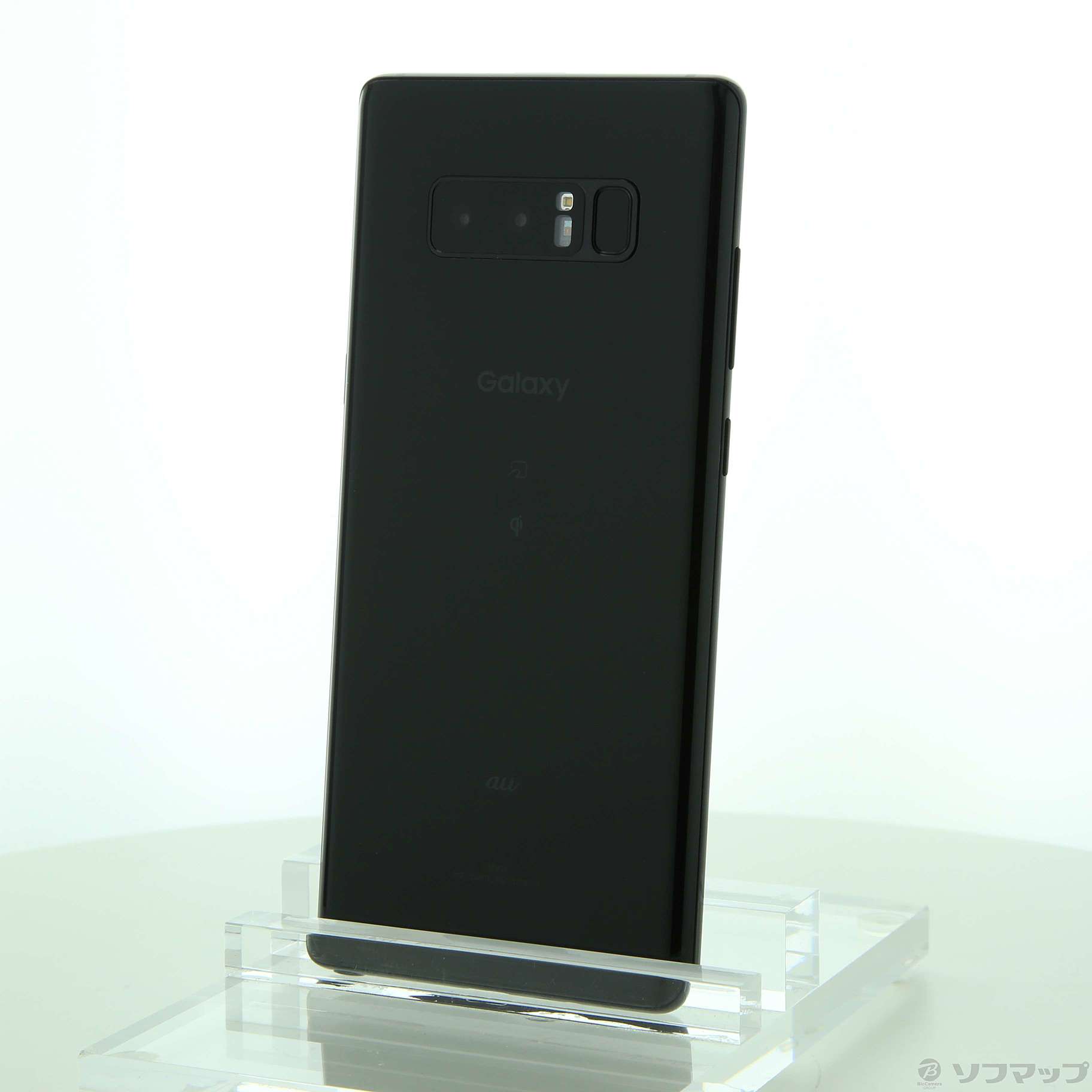 中古】GALAXY Note8 64GB ミッドナイトブラック SCV37 auロック解除SIM