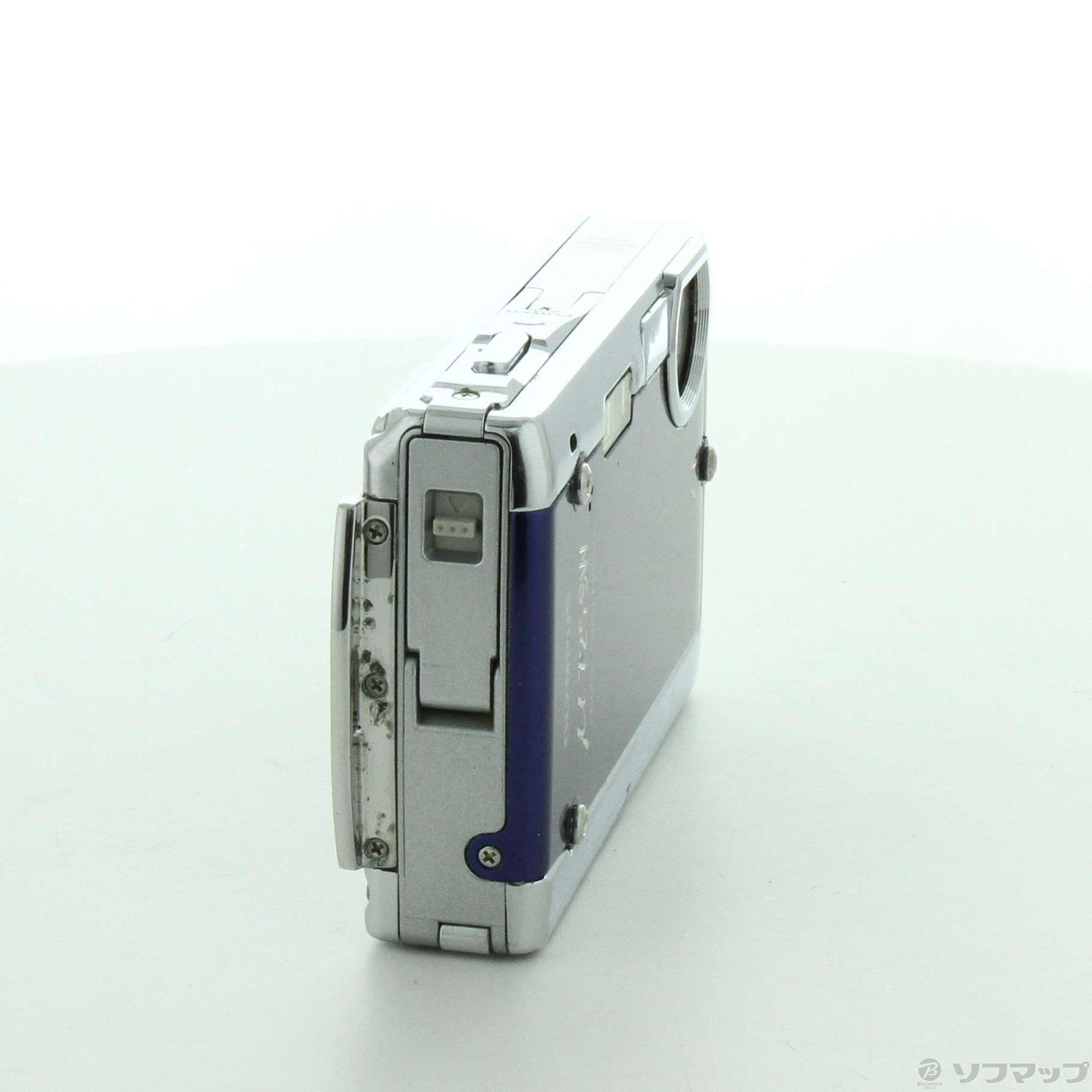 【中古】CAMEDIA μ725SW BLU (710万画素／3倍／ディープブルー／xD) [2133039470723] リコレ